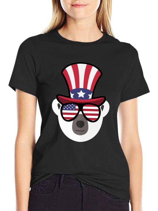 Patriotic Koala Graphic T-Shirt