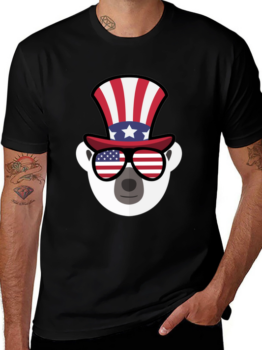 Patriotic Koala Graphic T-Shirt