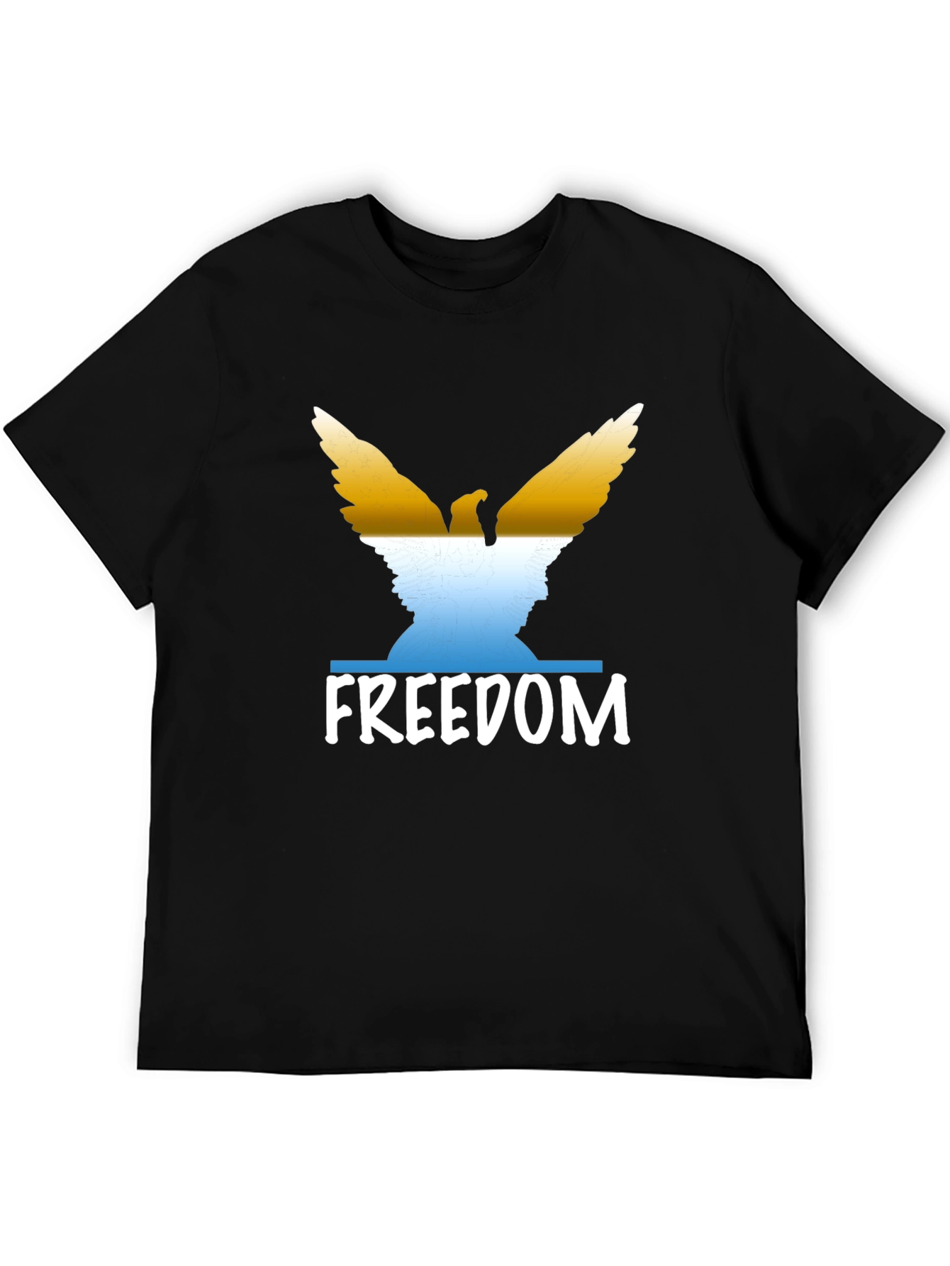 Freedom Eagle Graphic T-Shirt - Patriotic Tee