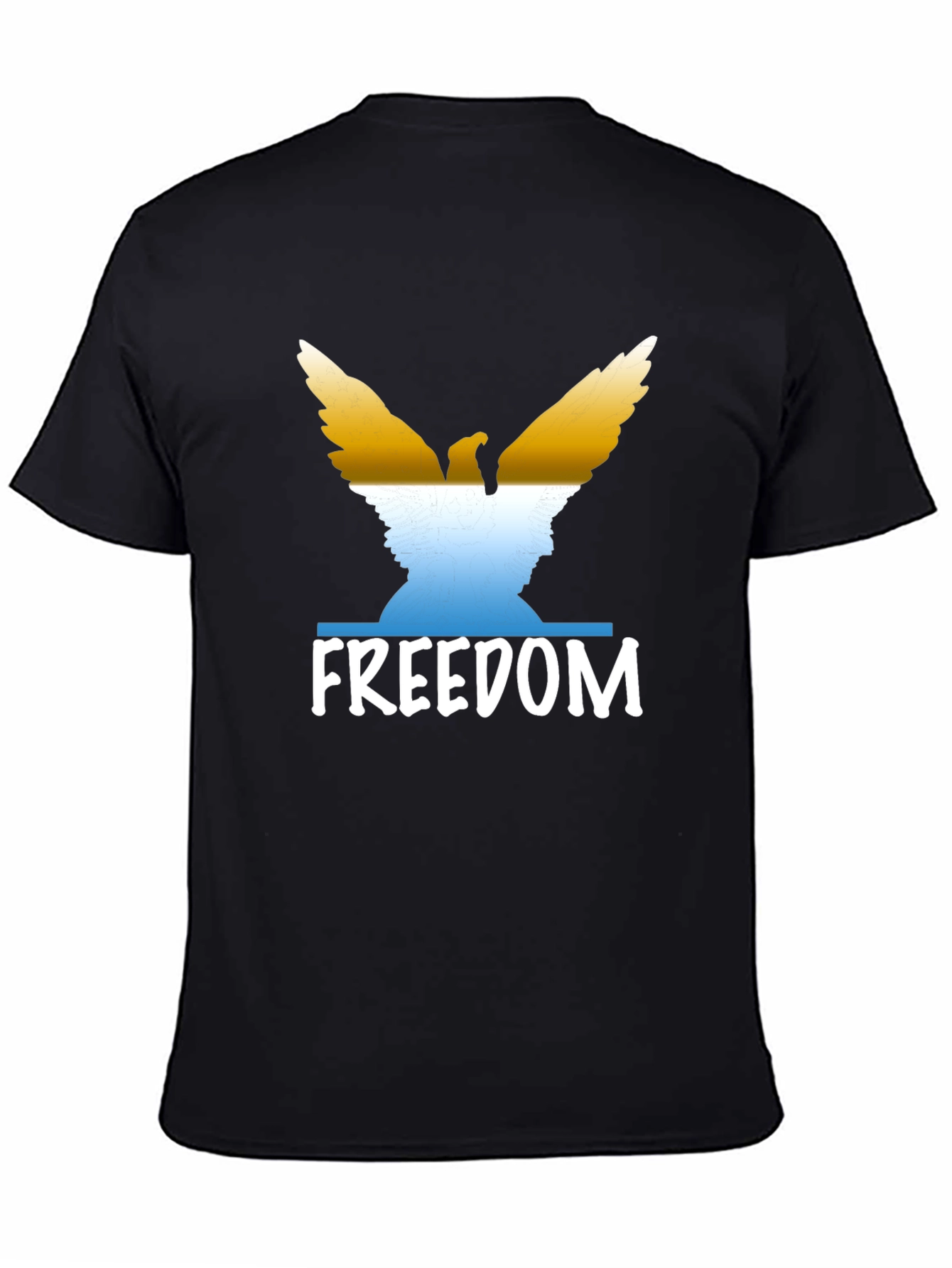 Freedom Eagle Graphic T-Shirt - Patriotic Tee