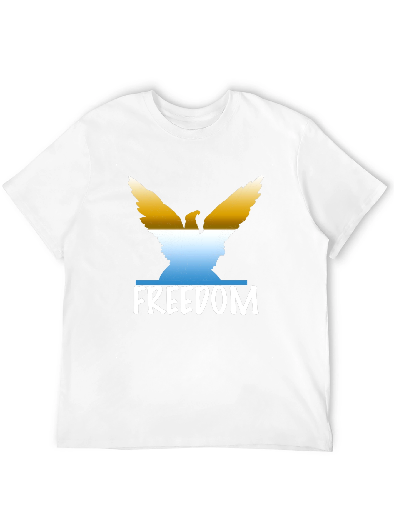 Freedom Eagle Graphic T-Shirt - Patriotic Tee