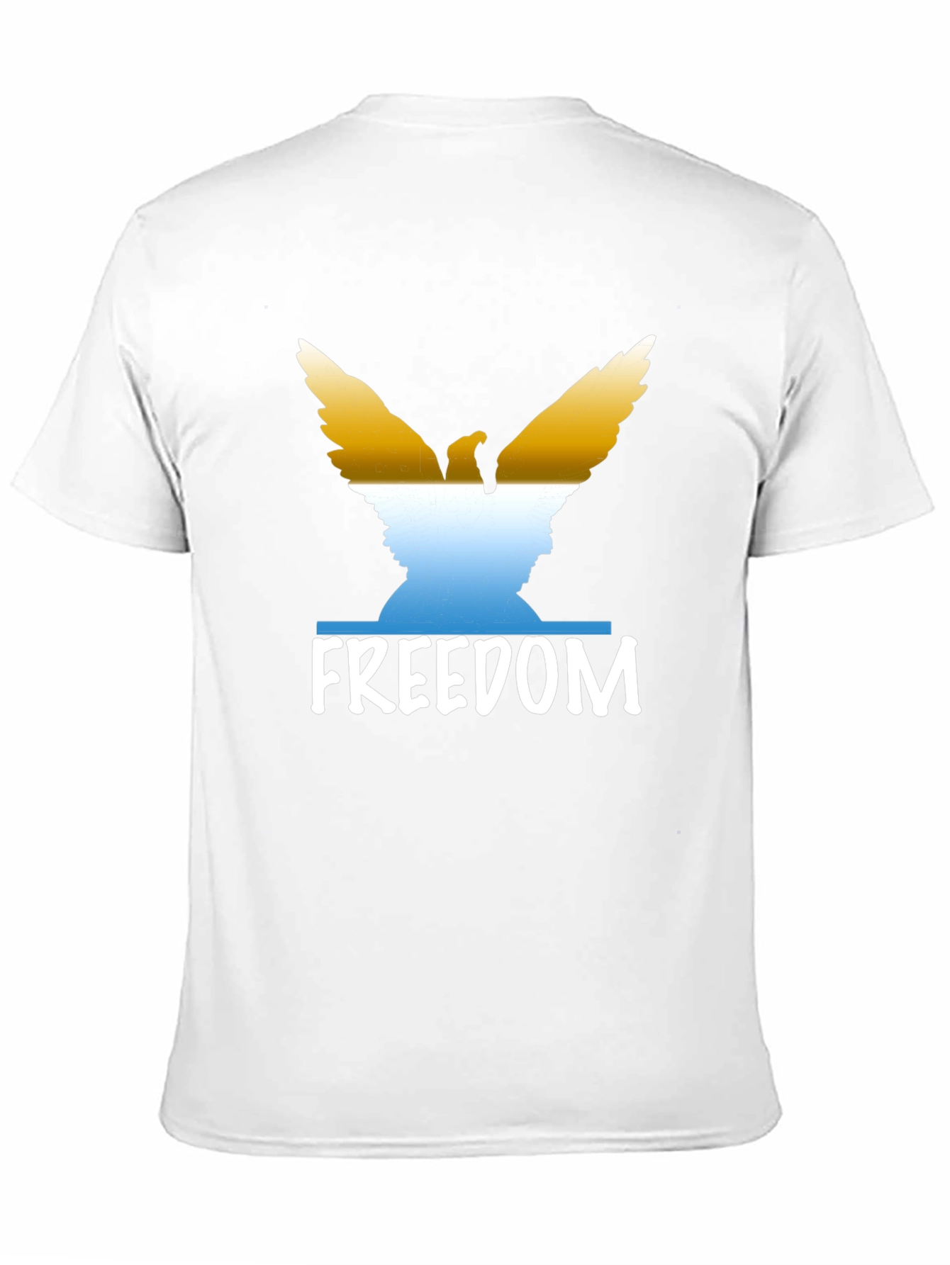 Freedom Eagle Graphic T-Shirt - Patriotic Tee