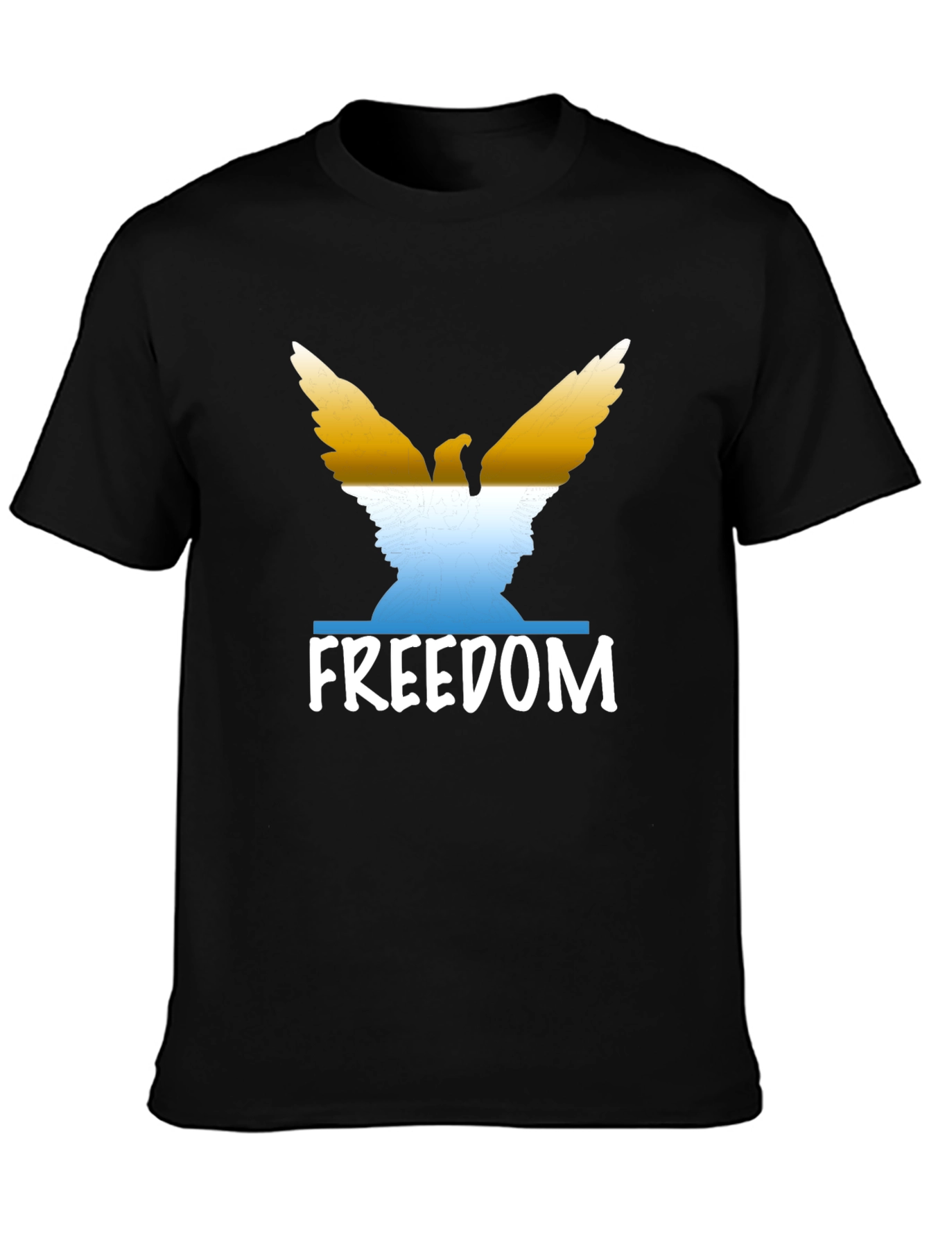 Freedom Eagle Graphic T-Shirt - Patriotic Tee