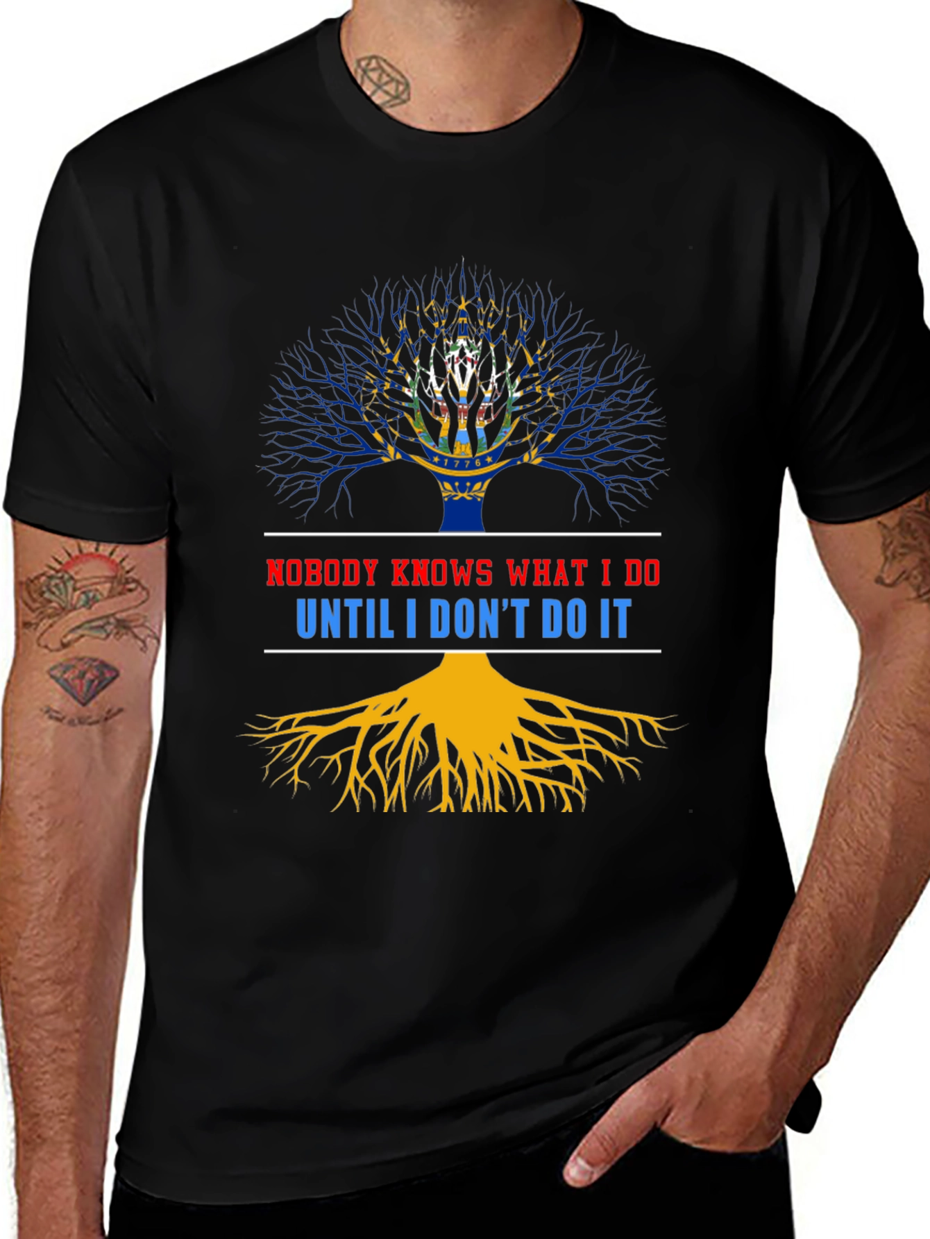 Nobody Knows Tree Graphic Tee