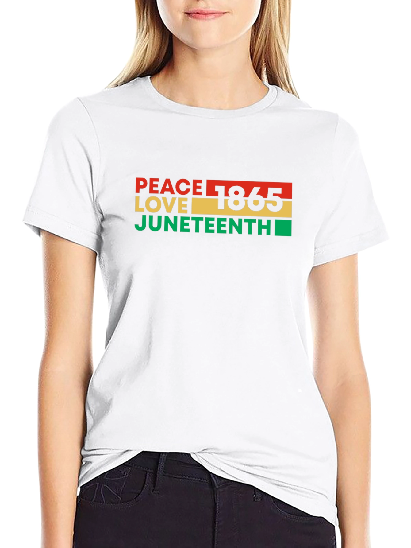 Peace Love Juneteenth T-Shirt