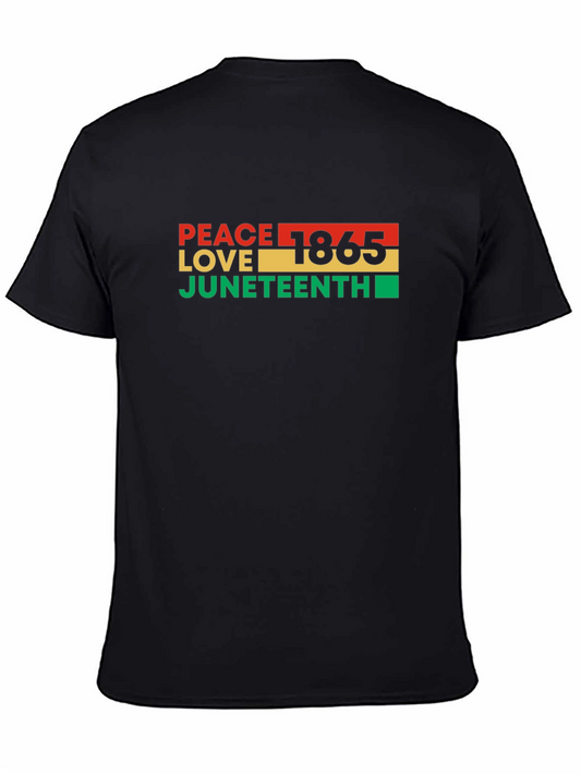 Peace Love Juneteenth T-Shirt