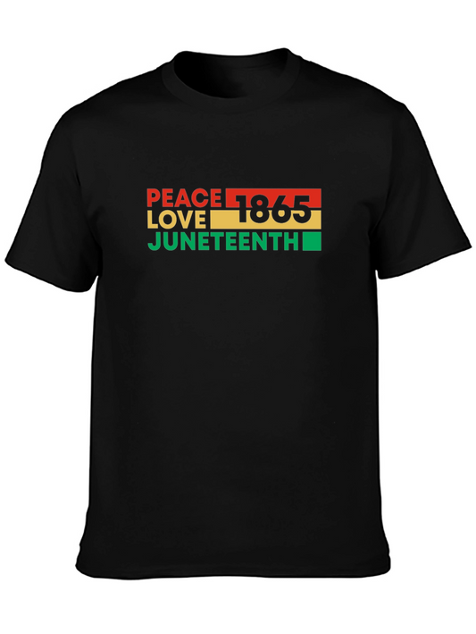 Peace Love Juneteenth T-Shirt