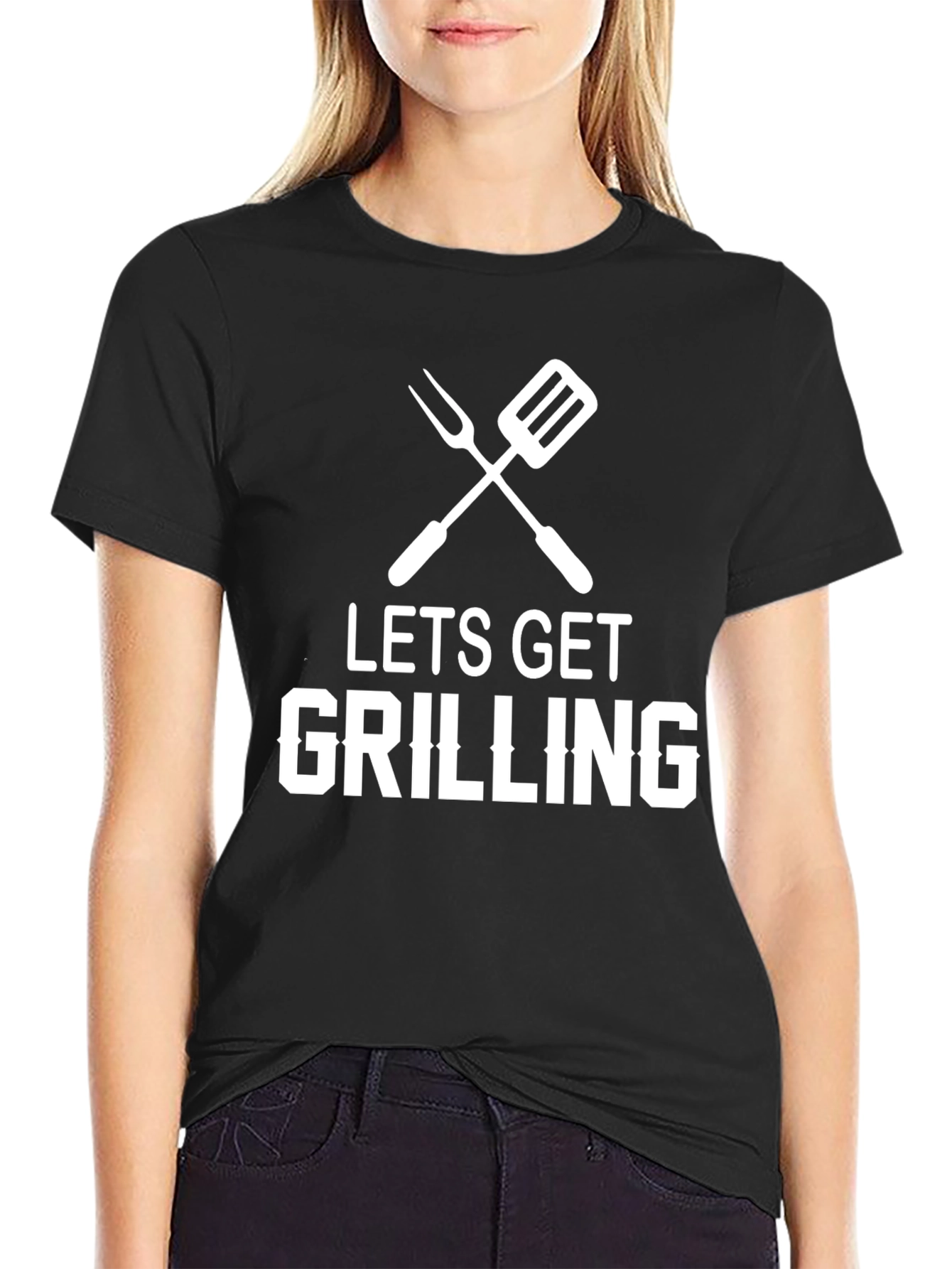 Lets Get Grilling T-Shirt - BBQ Ready!