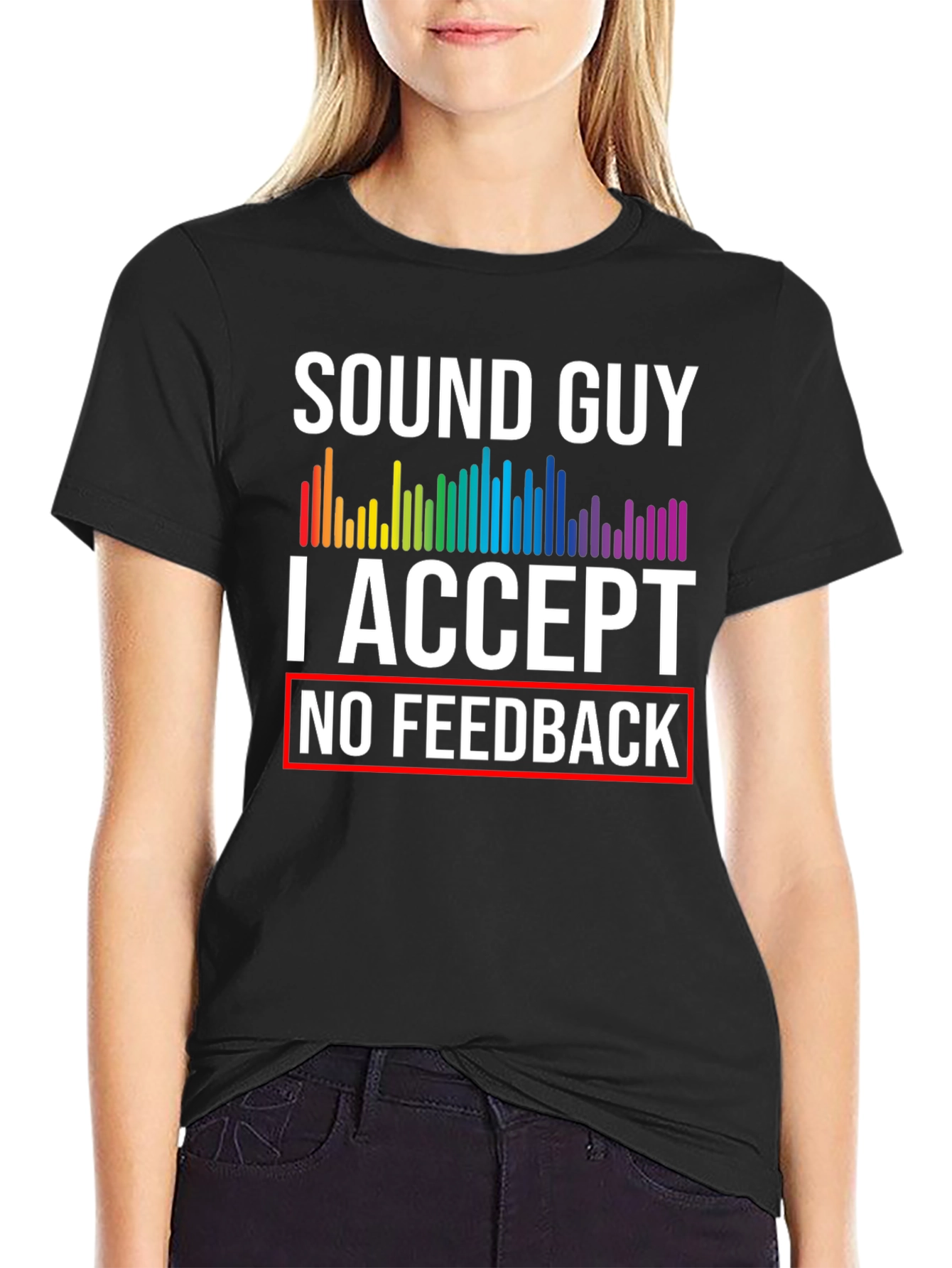 Sound Guy No Feedback Graphic Tee