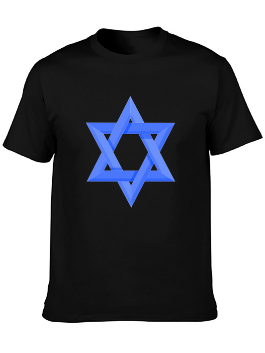 Star of David T-Shirt - Modern Geometric Design