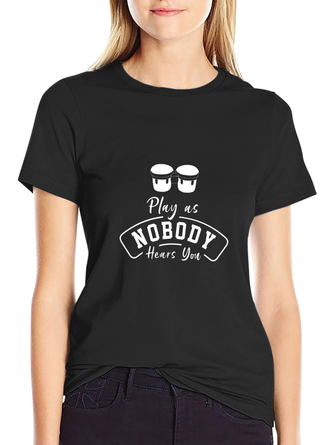 Play as Nobody Hears You Graphic T-Shirt
