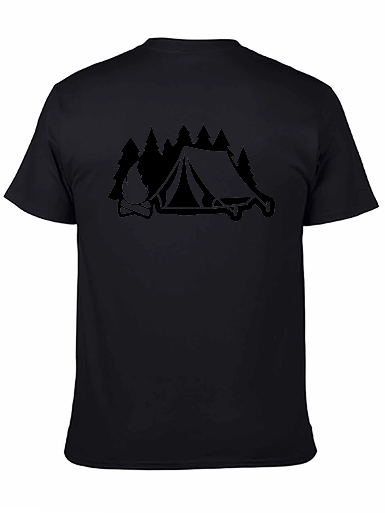 Camping Graphic Tee - Outdoors Adventure Shirt