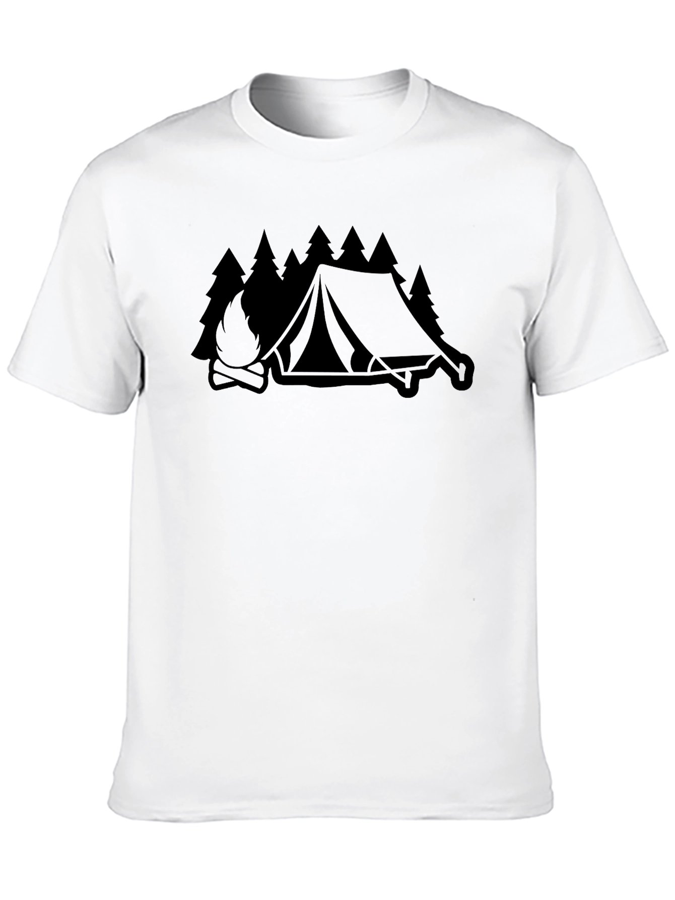 Camping Graphic Tee - Outdoors Adventure Shirt