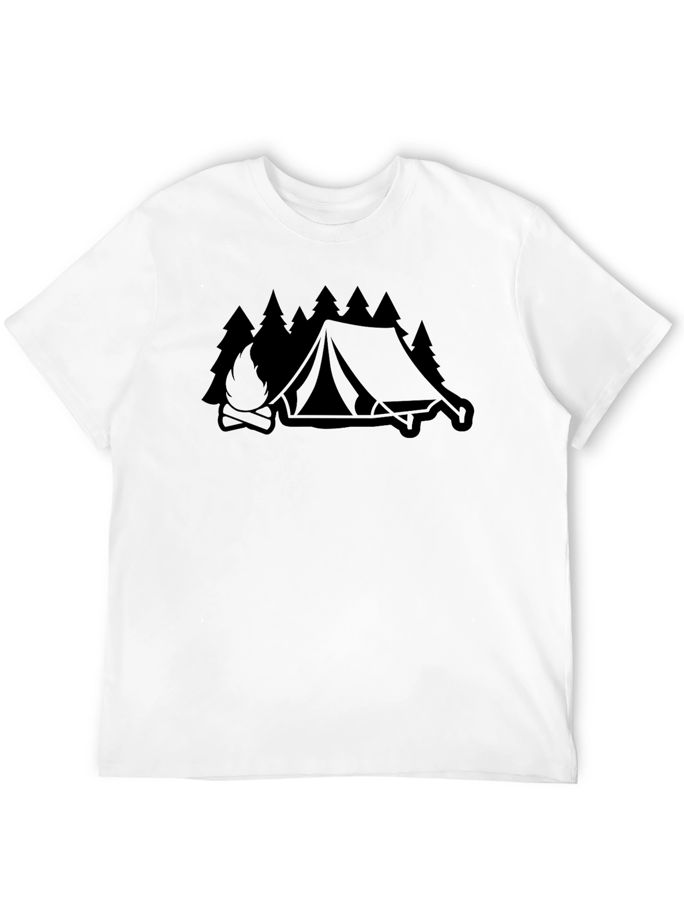 Camping Graphic Tee - Outdoors Adventure Shirt