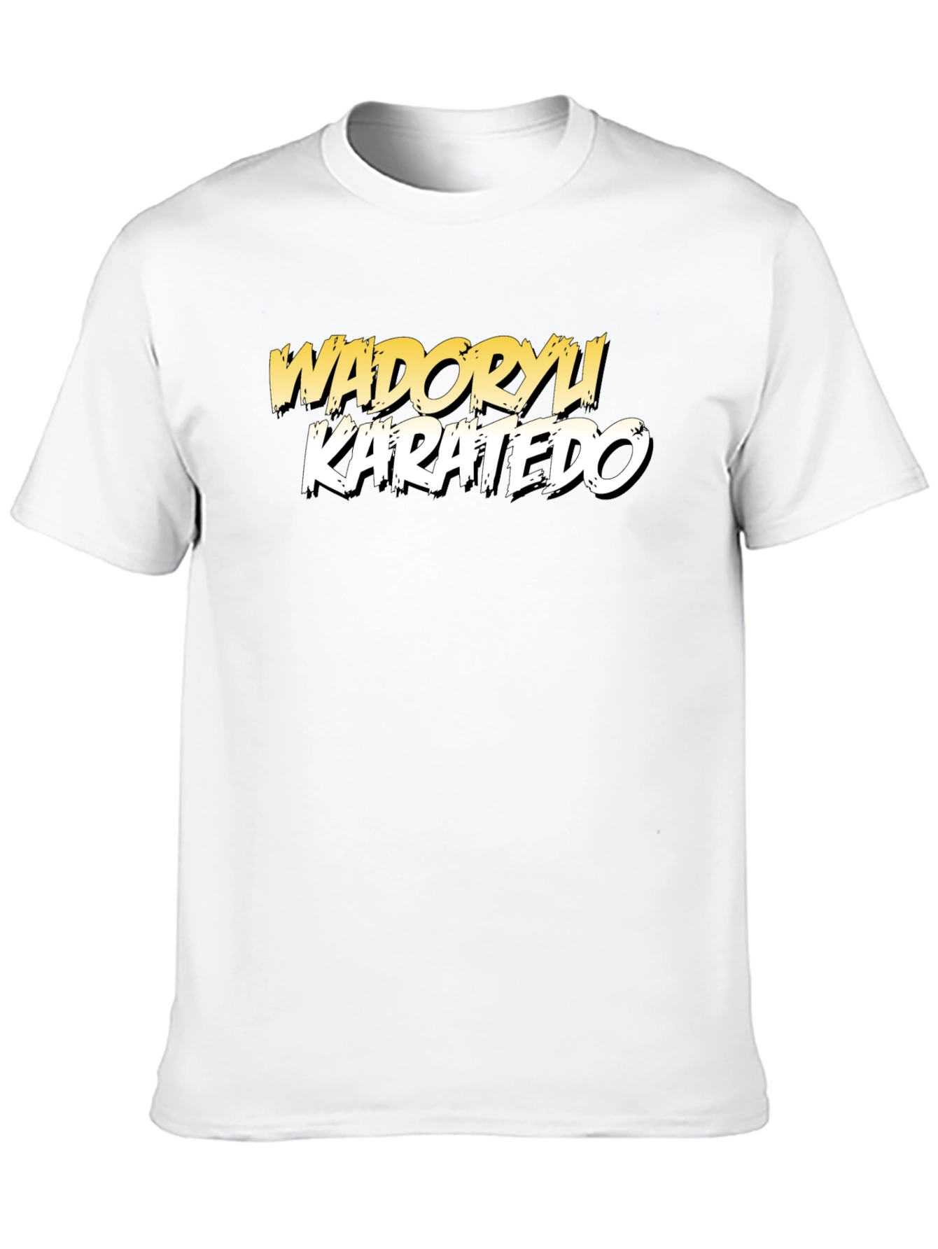 Wadoryu Karatedo Black T-Shirt Martial Arts