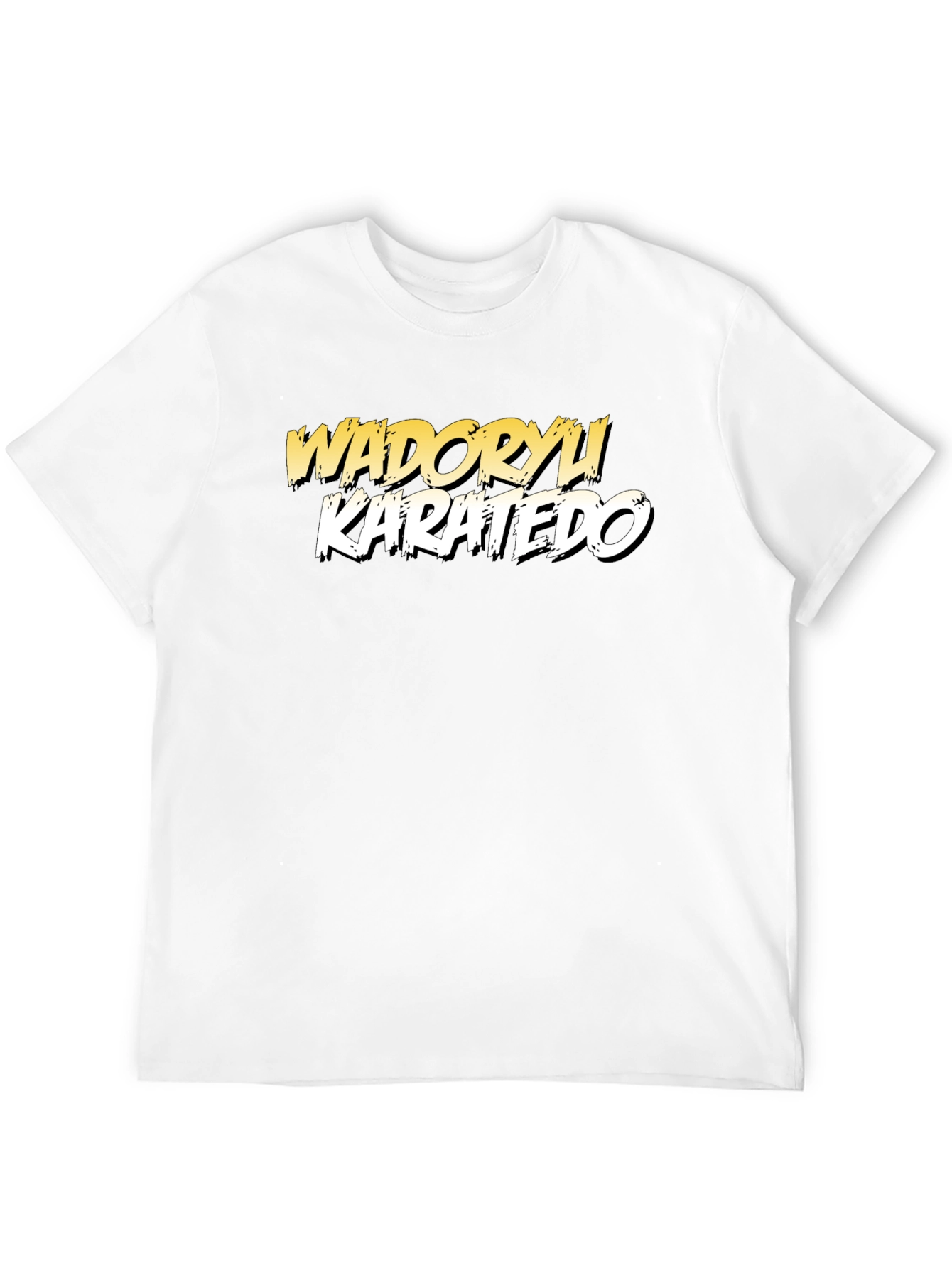Wadoryu Karatedo Black T-Shirt Martial Arts