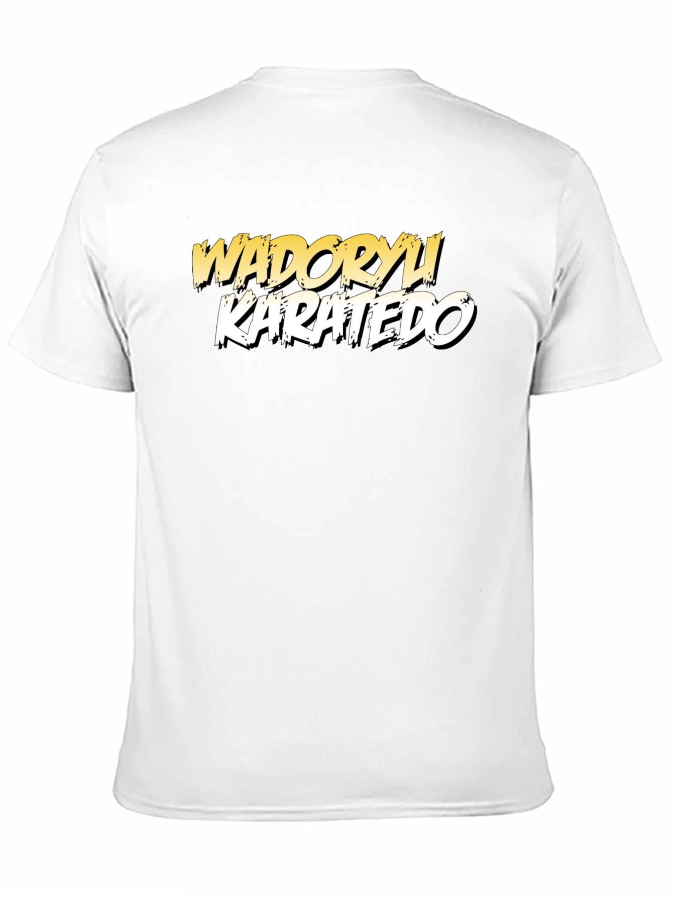 Wadoryu Karatedo Black T-Shirt Martial Arts