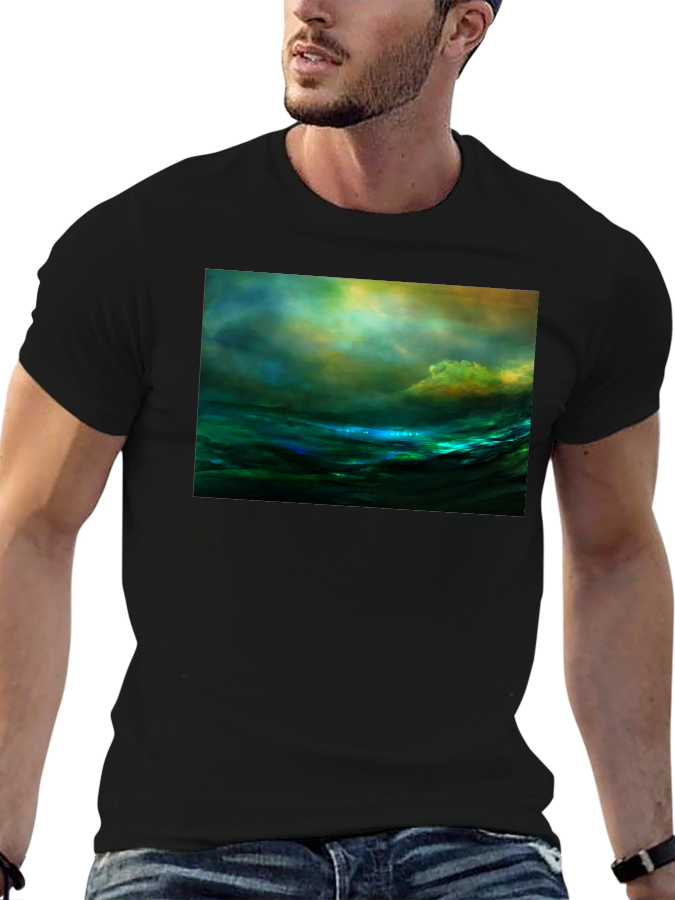 Ocean Wave Art T-Shirt