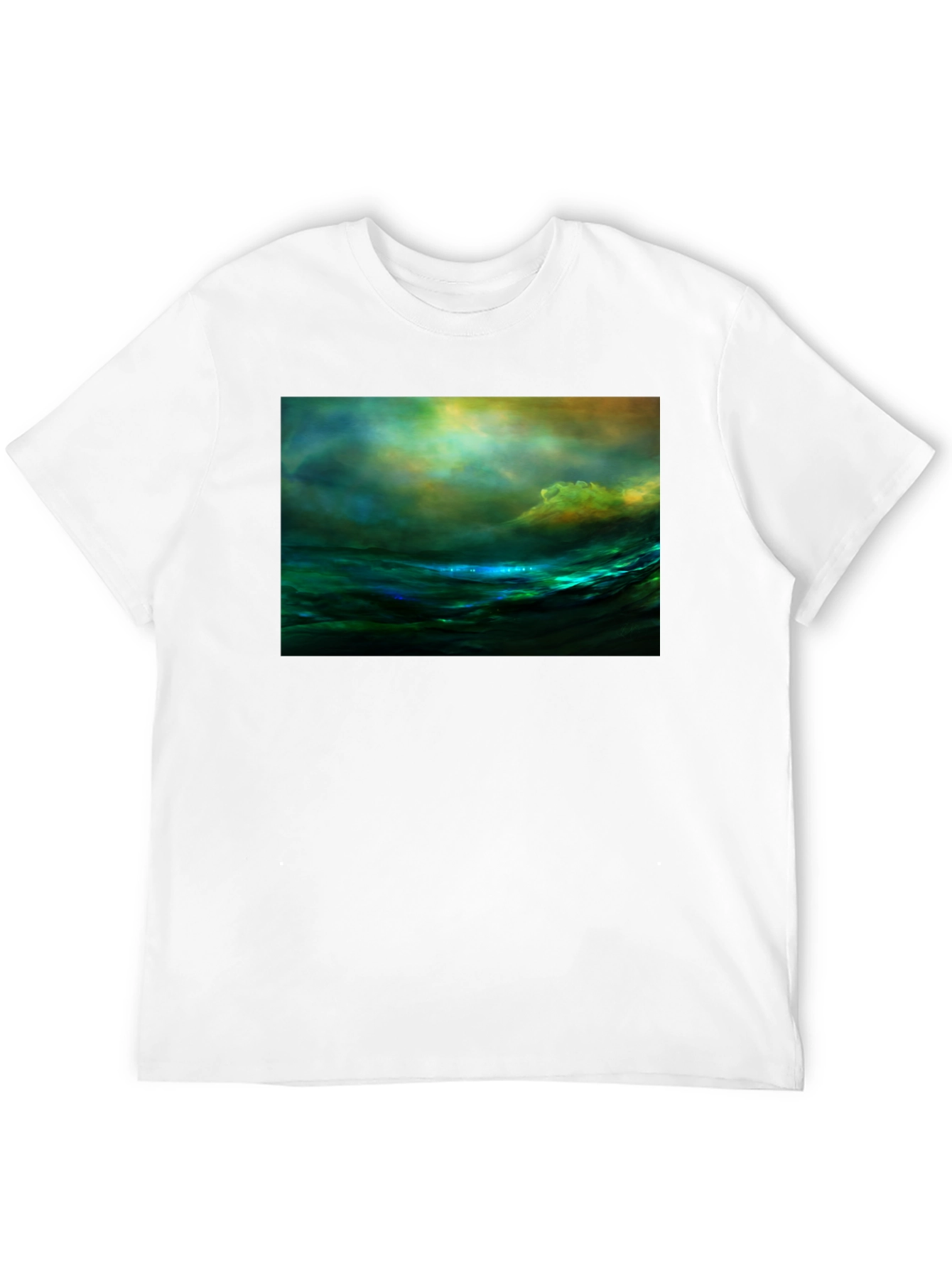 Ocean Wave Art T-Shirt