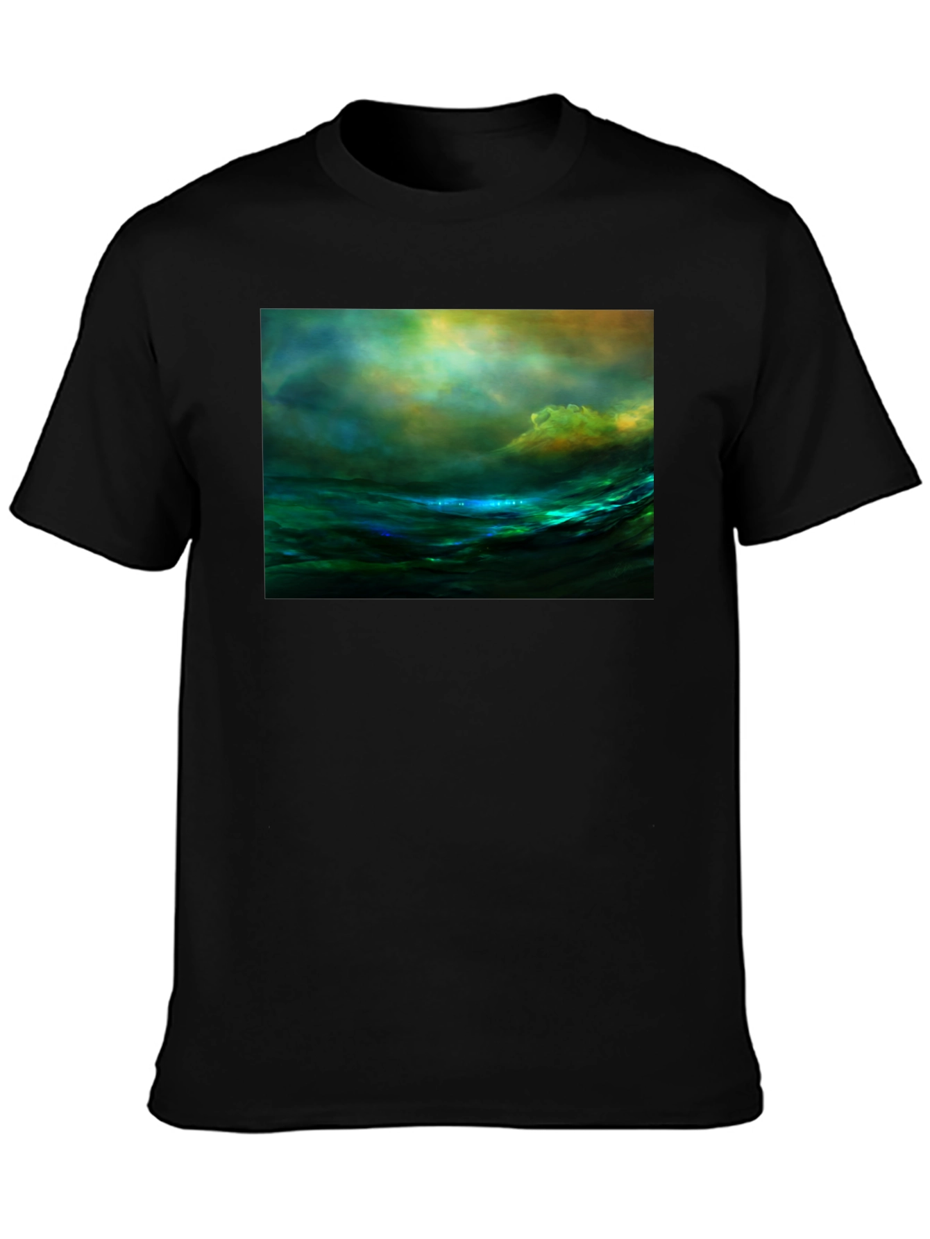 Ocean Wave Art T-Shirt