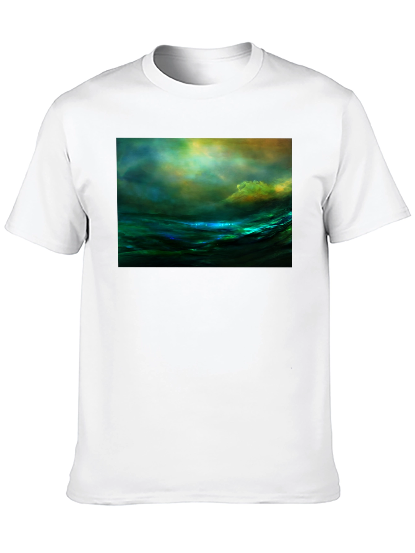 Ocean Wave Art T-Shirt