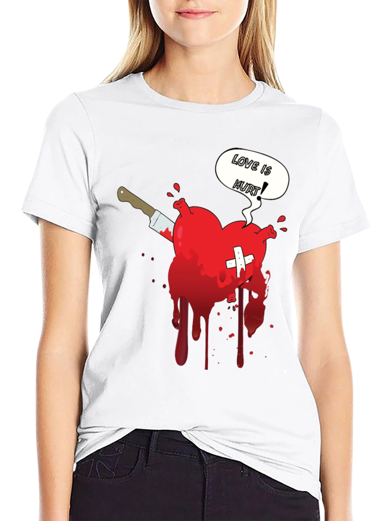 Love Is Hurt Graphic T-Shirt