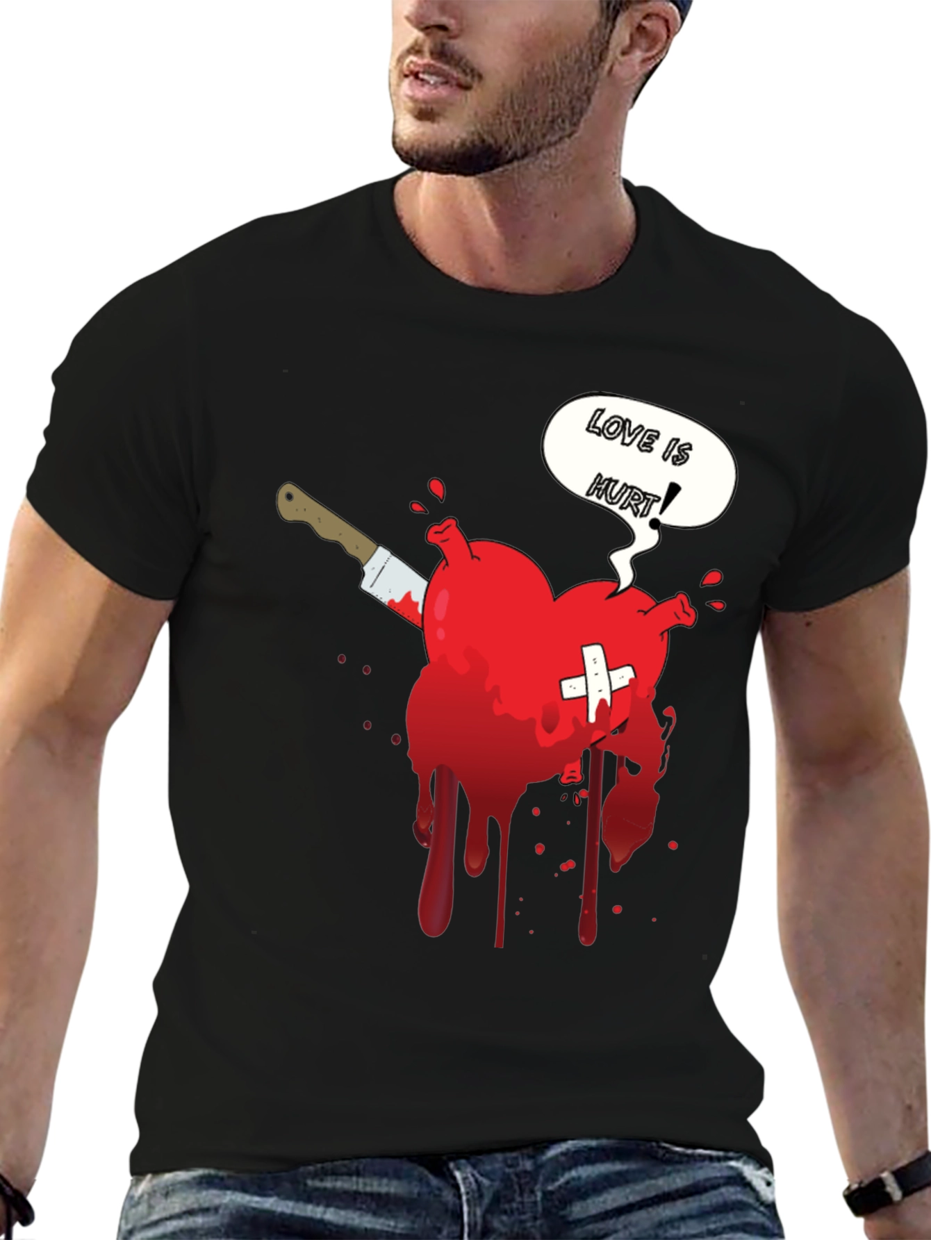 Love Is Hurt Graphic T-Shirt