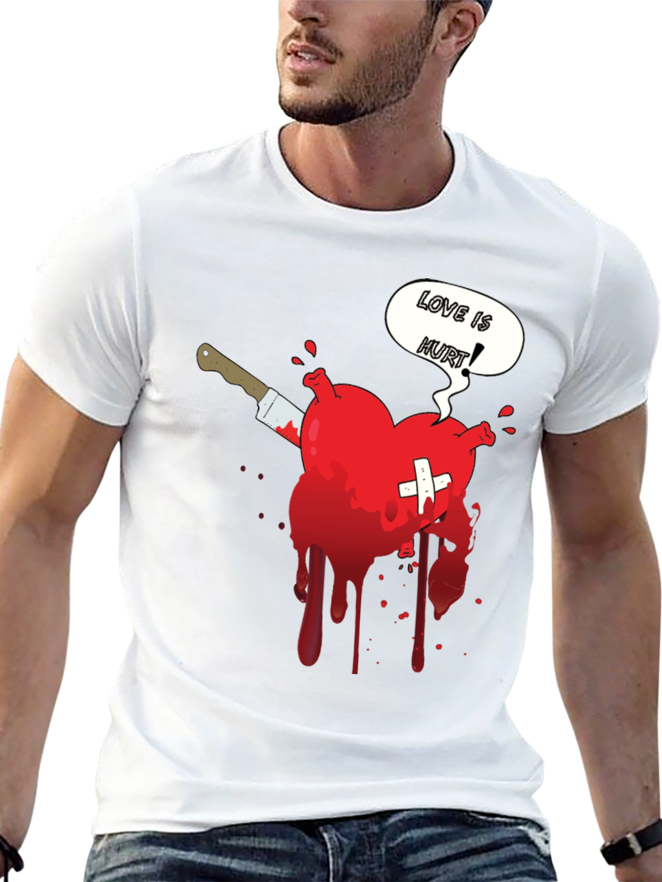 Love Is Hurt Graphic T-Shirt