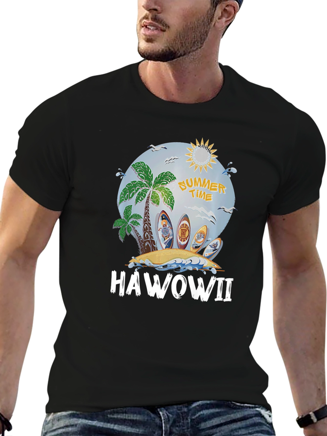 Hawowii Summer Time Tee