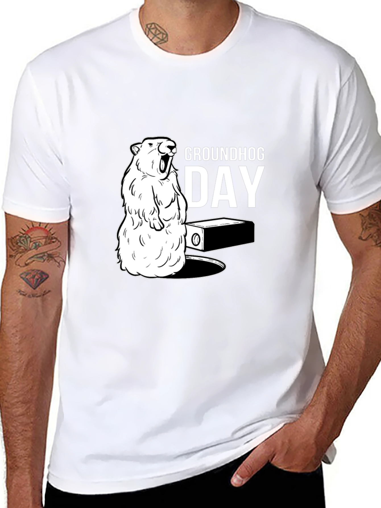 Groundhog Day T-Shirt - Shadow Prediction Tee