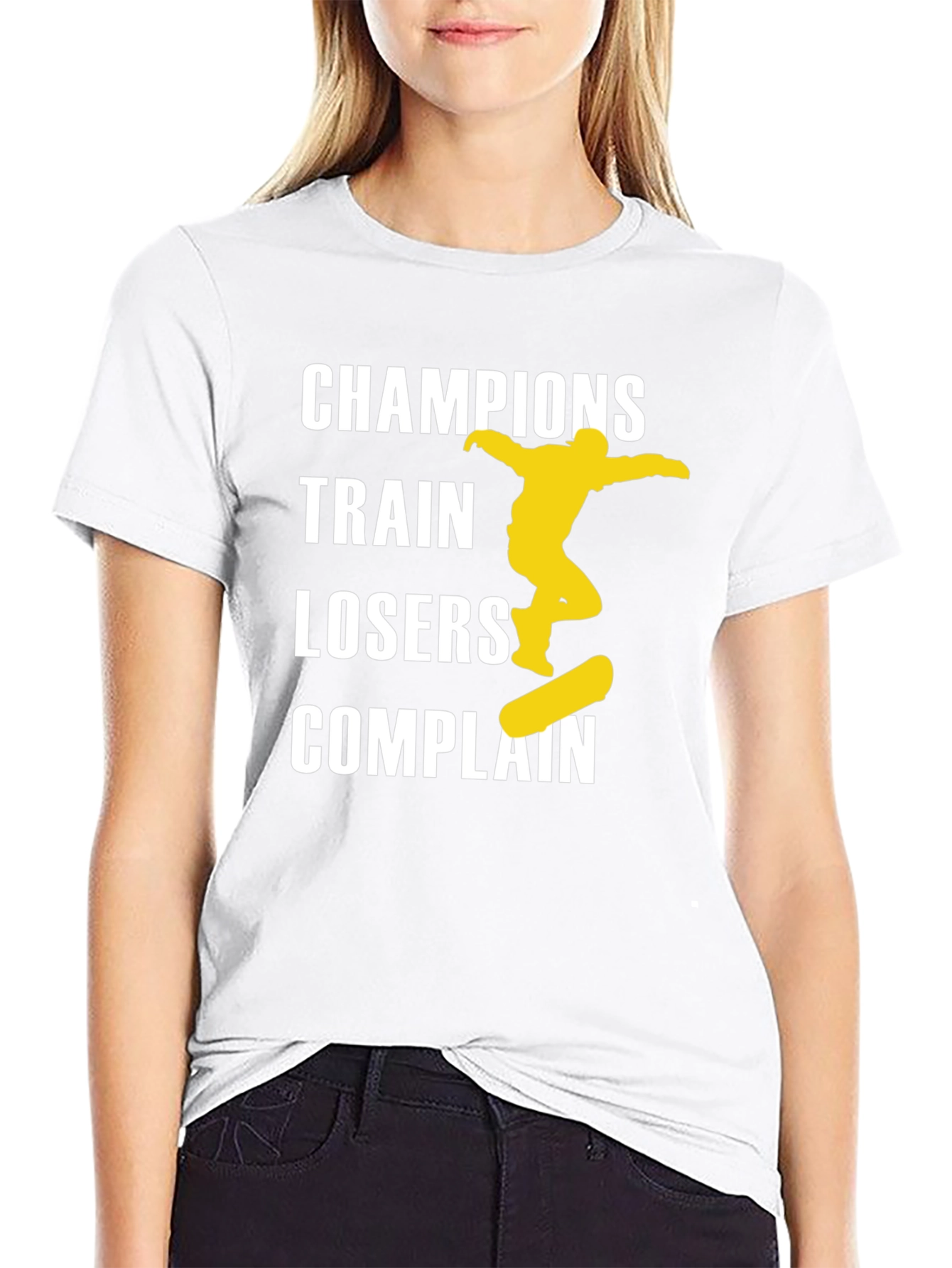 Champions Train Skater Graphic T-Shirt