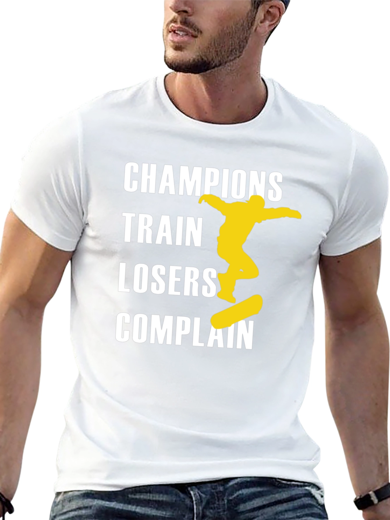 Champions Train Skater Graphic T-Shirt