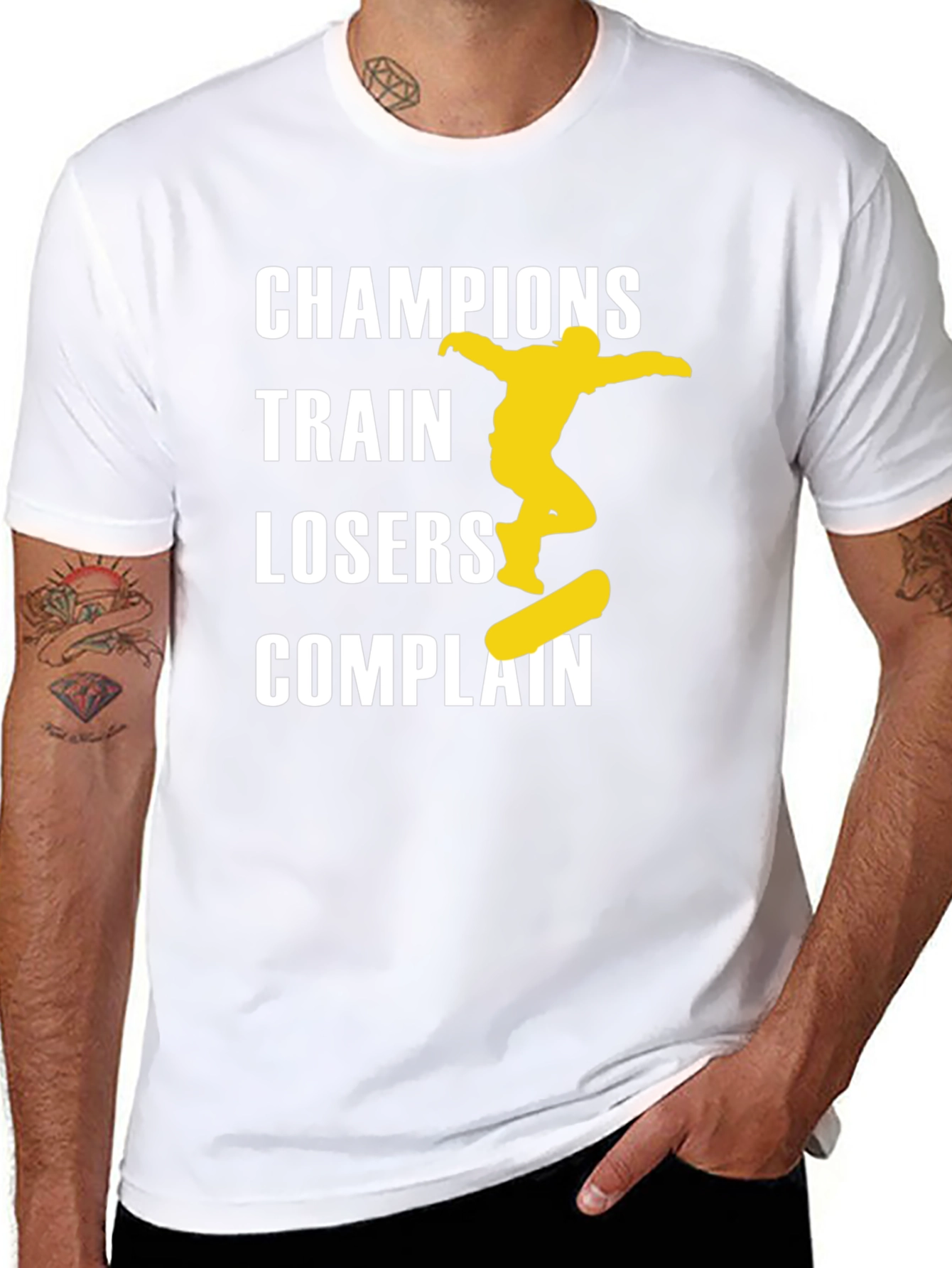 Champions Train Skater Graphic T-Shirt