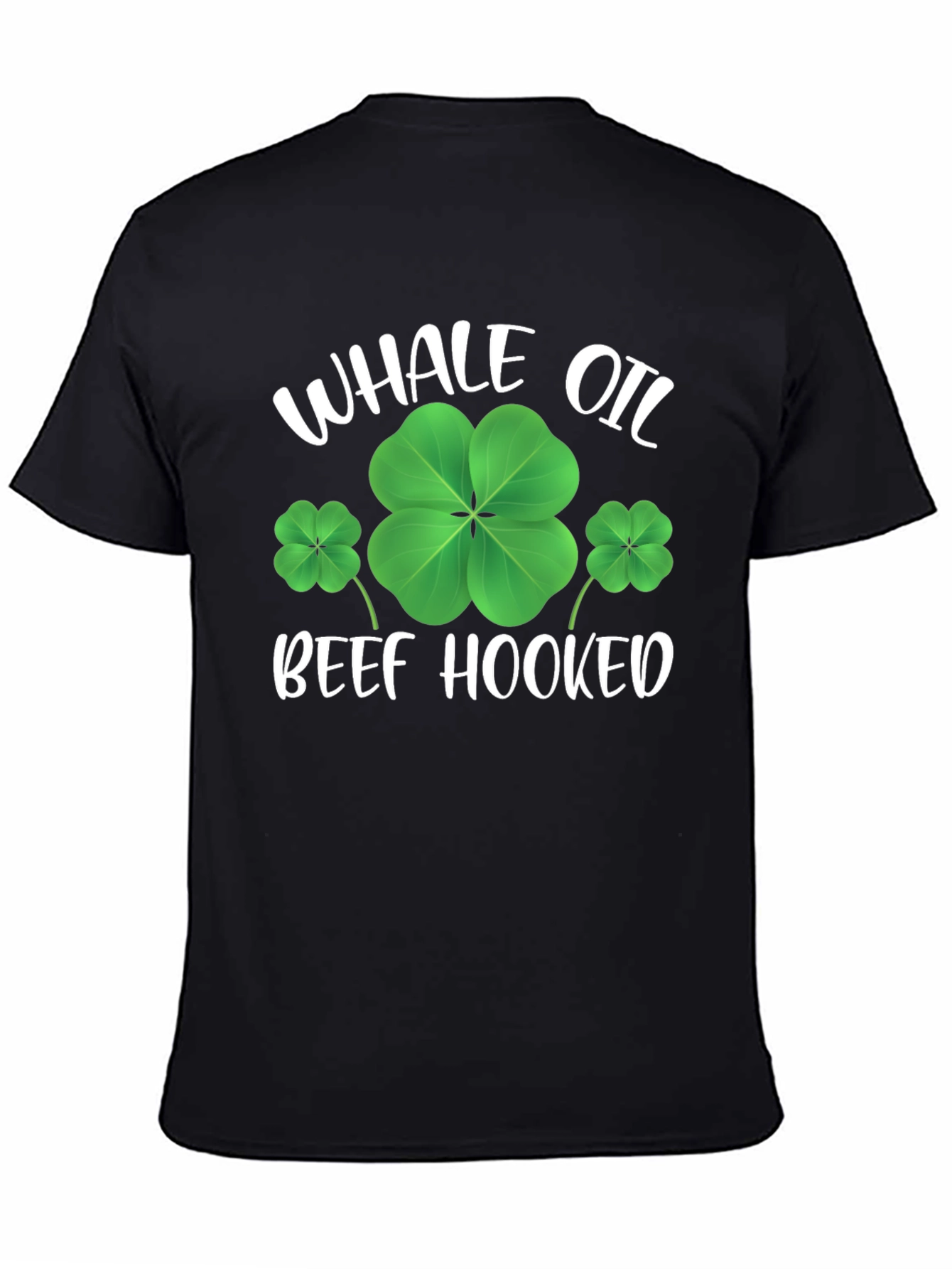 St. Patricks Day Whale Oil Beef Hooked T-Shirt