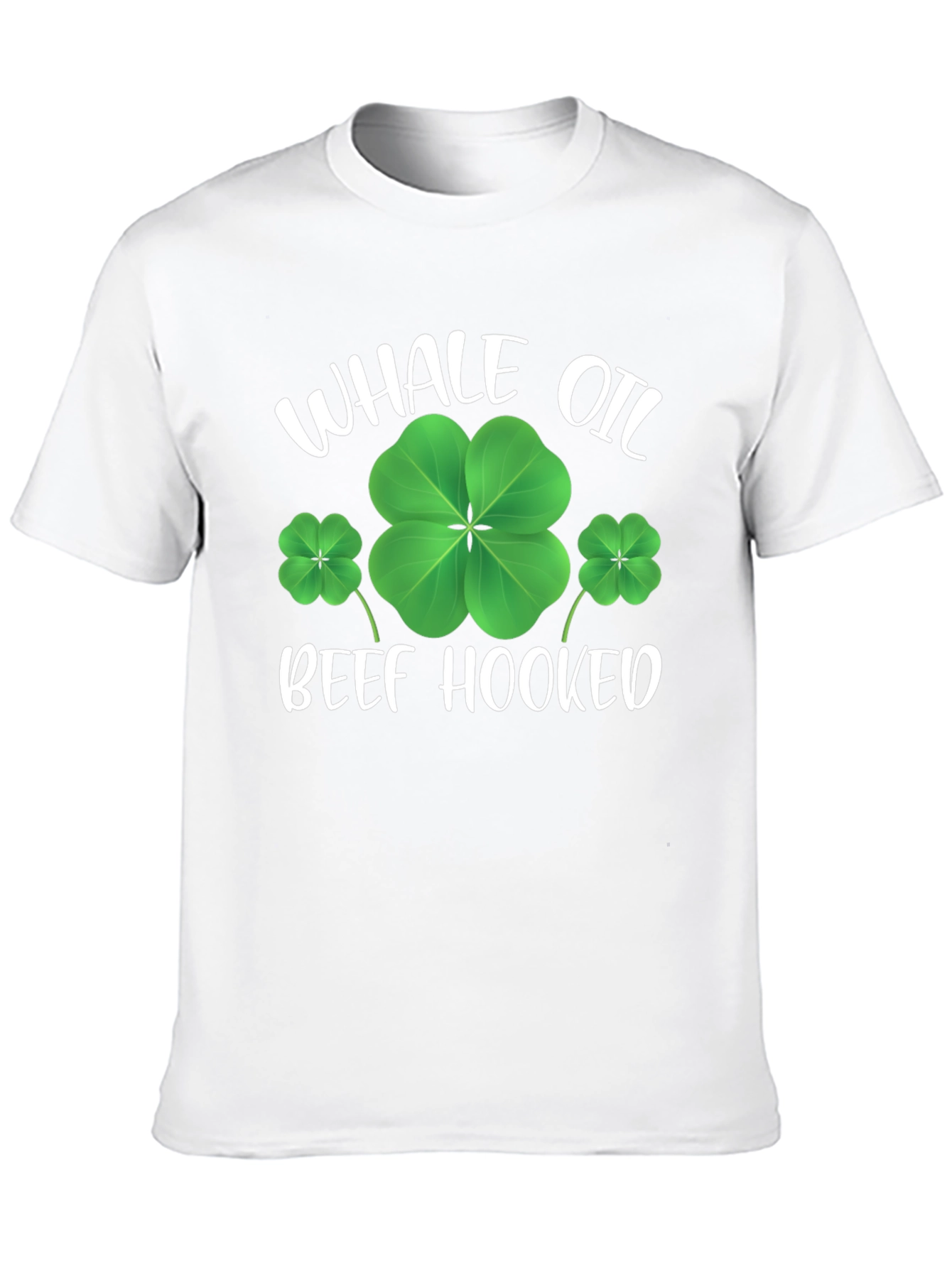 St. Patricks Day Whale Oil Beef Hooked T-Shirt