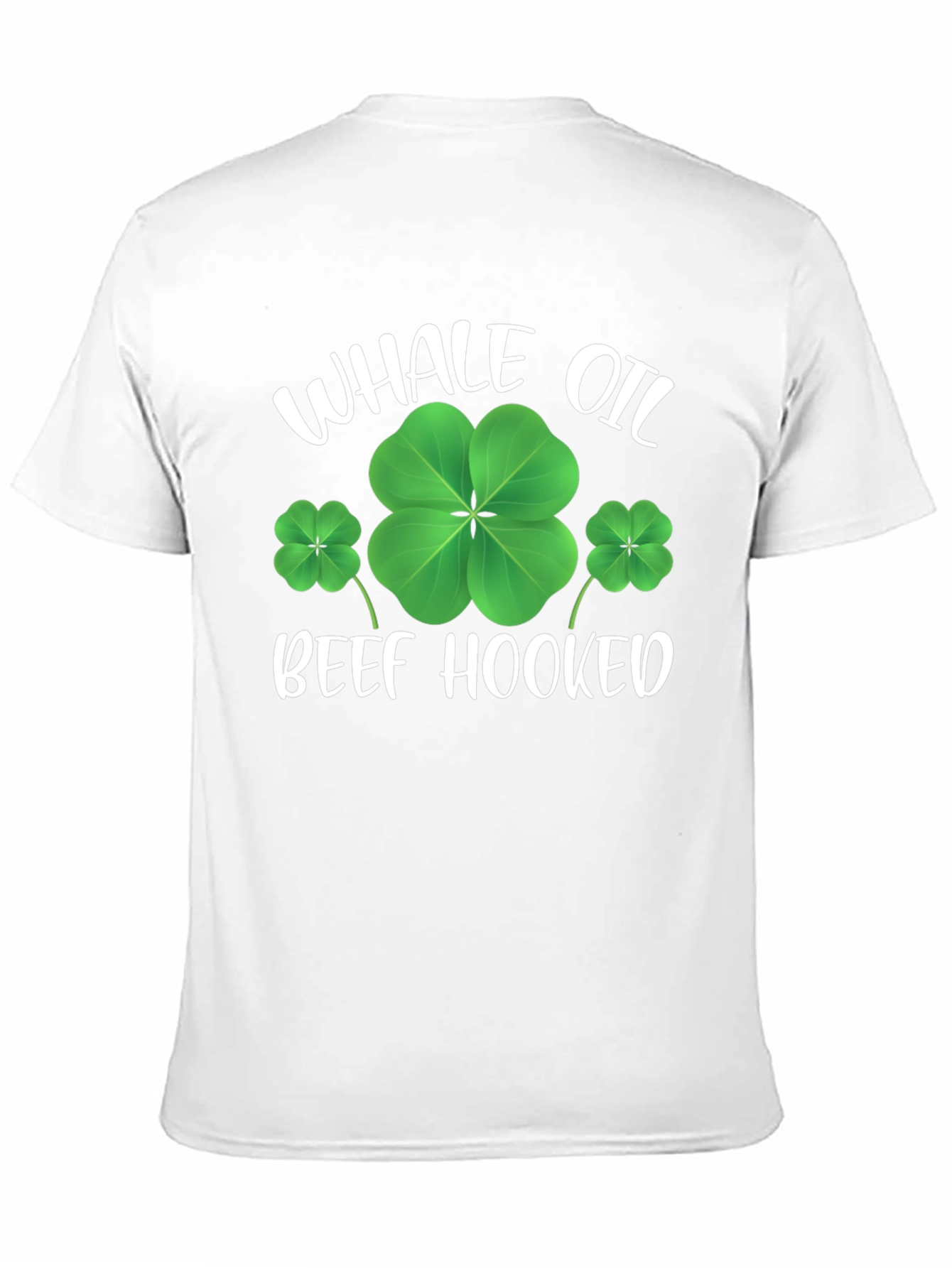 St. Patricks Day Whale Oil Beef Hooked T-Shirt