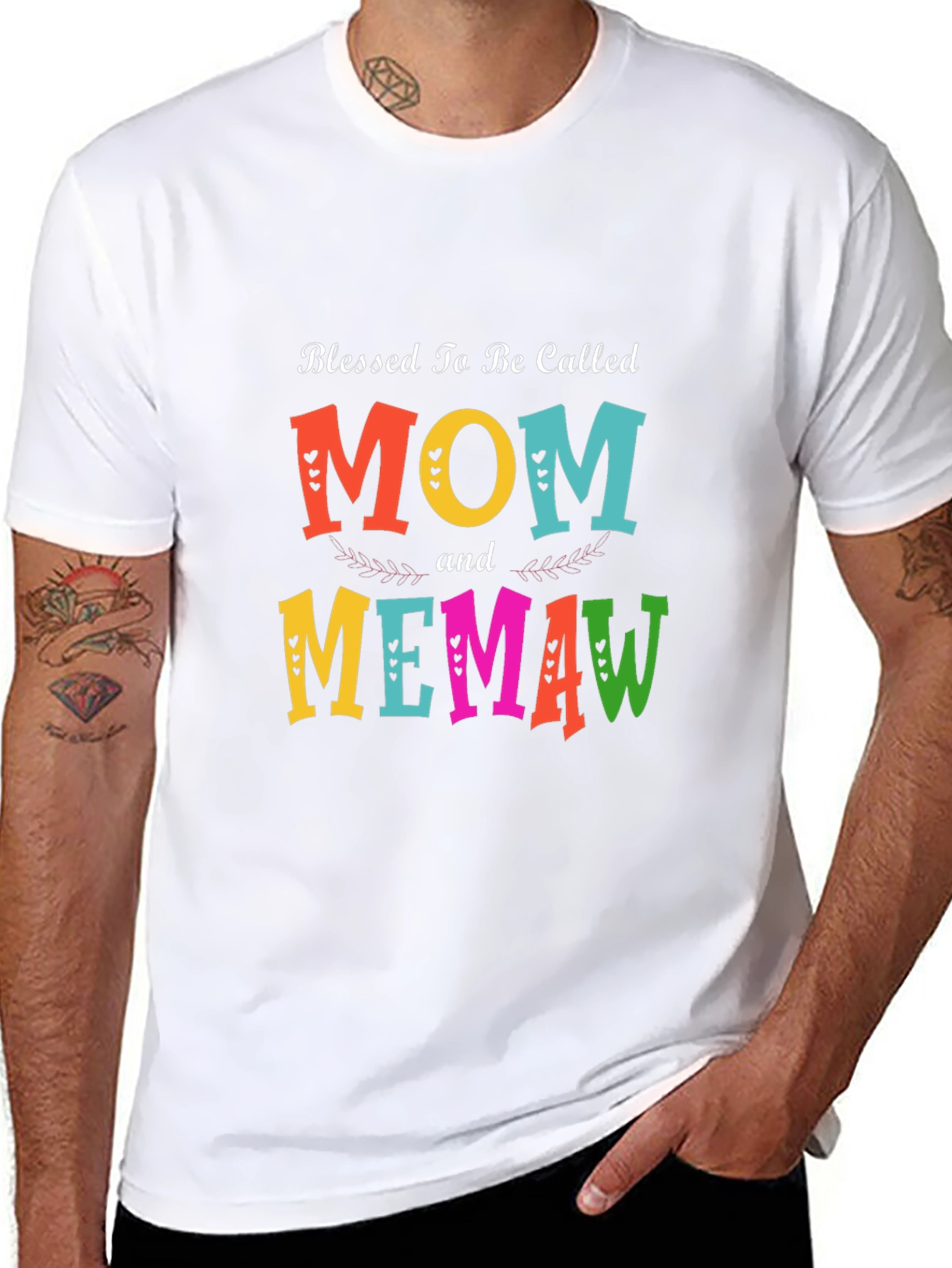 Blessed Mom & Memaw Graphic Tee
