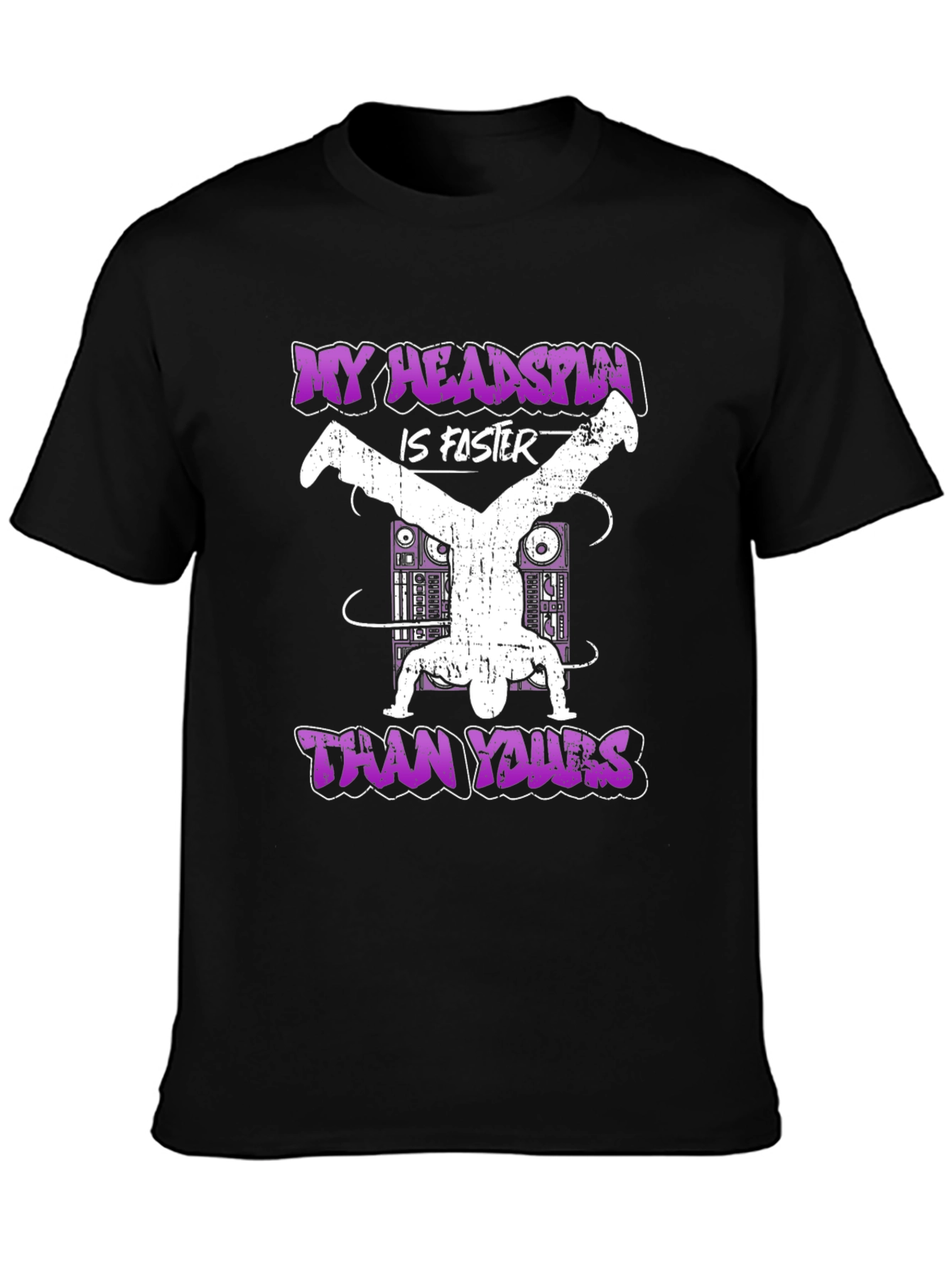 Headspin Faster T-Shirt - Breakdancing Tee
