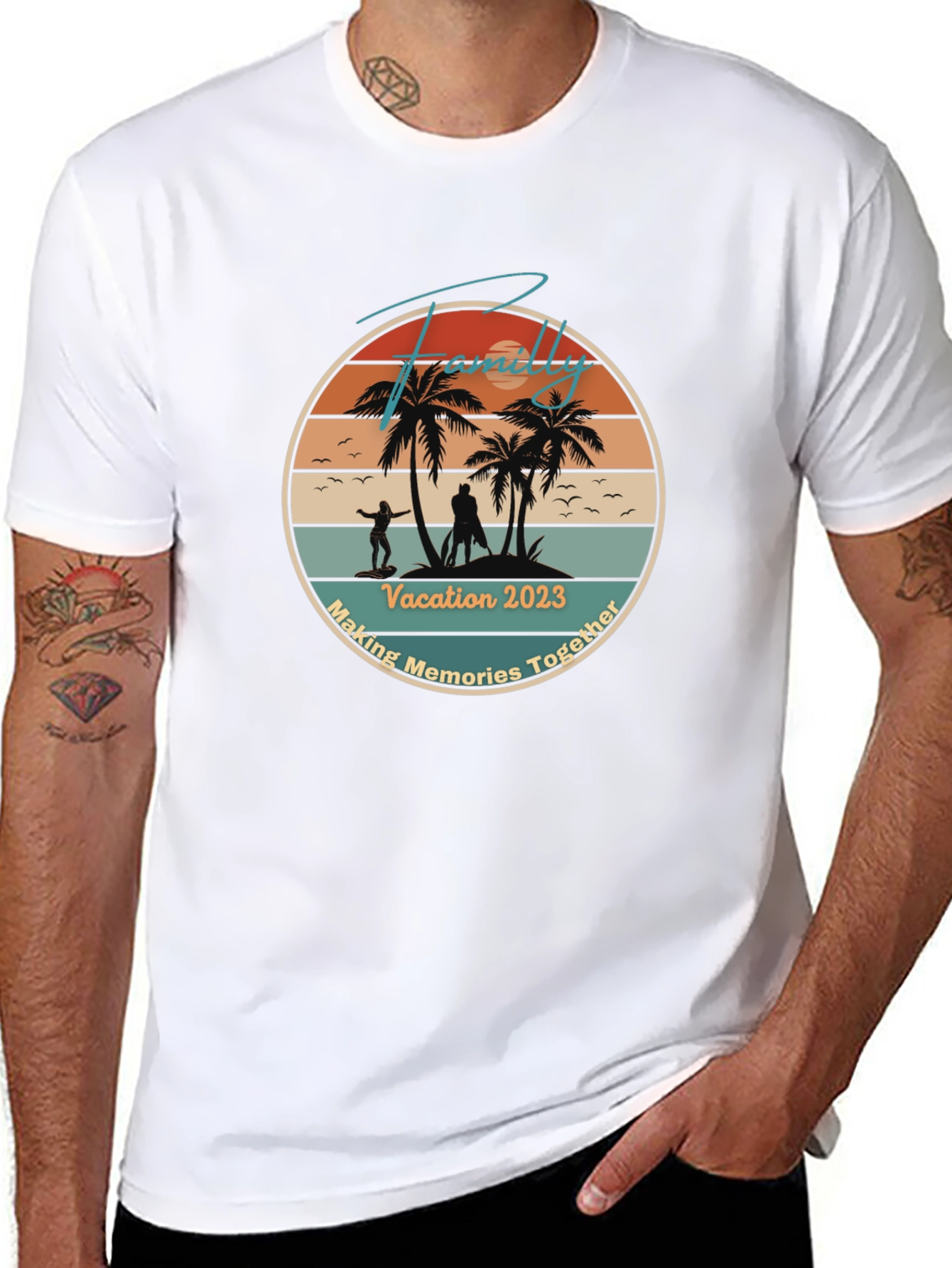 Family Vacation 2023 Graphic T-Shirt
