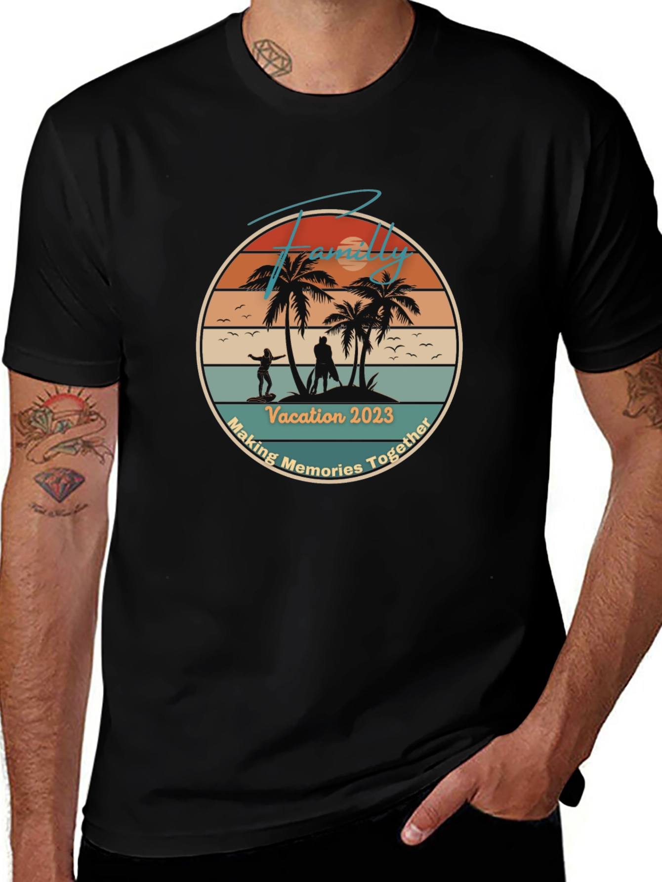 Family Vacation 2023 Graphic T-Shirt