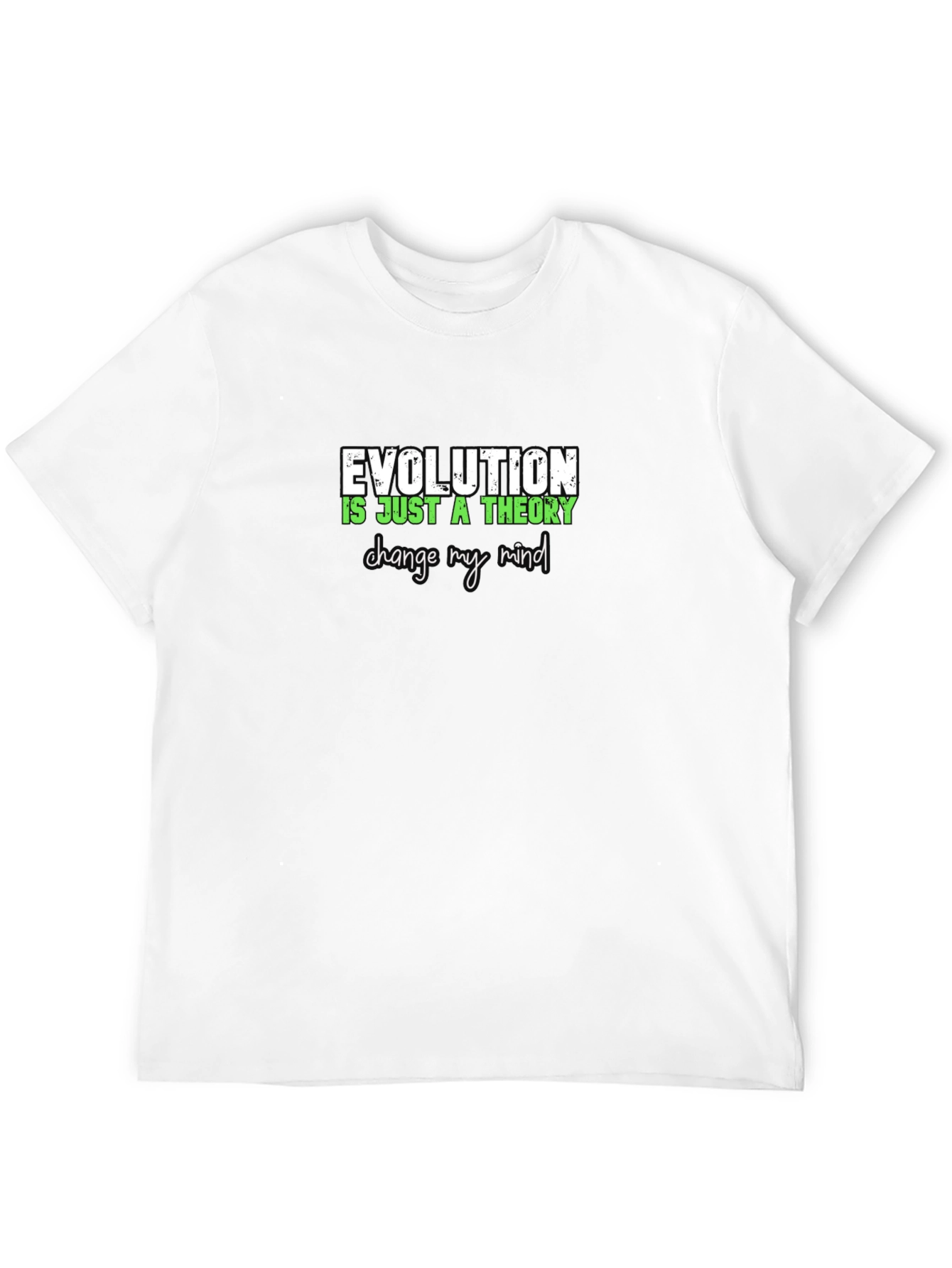 Evolution Theory Change My Mind Graphic Tee