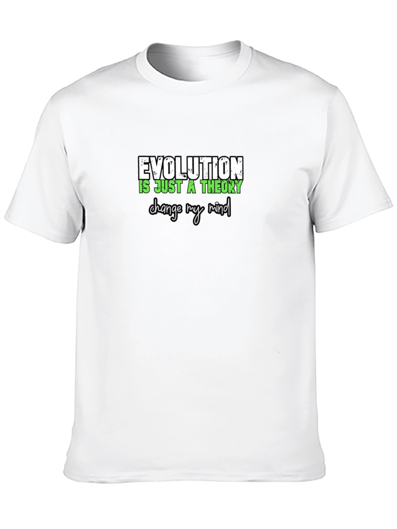 Evolution Theory Change My Mind Graphic Tee