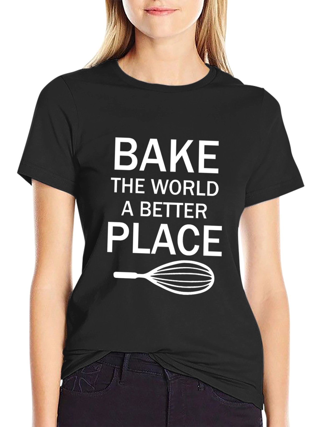 Bake the World T-Shirt - Baking Lover Tee