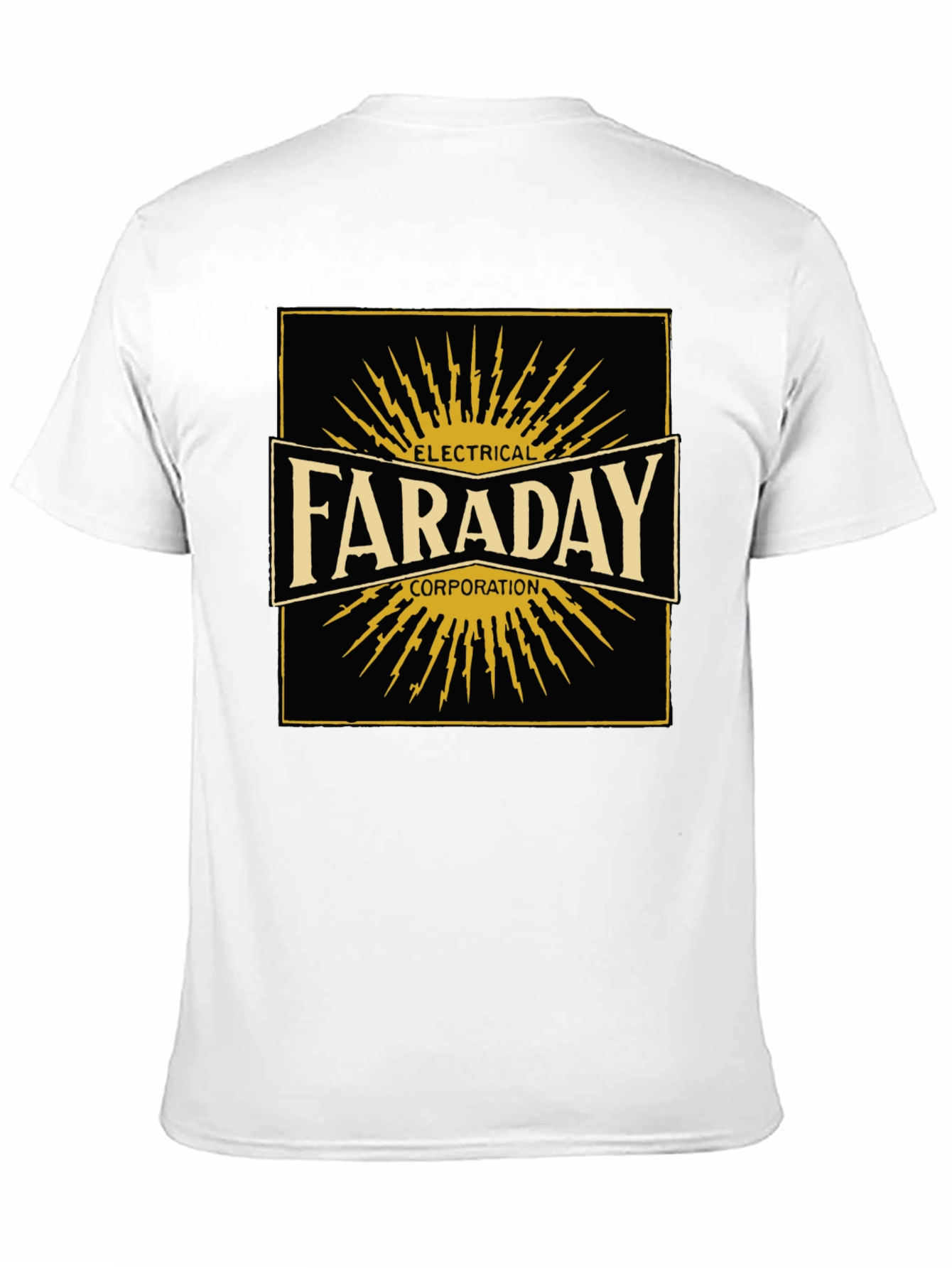 Faraday Electrical Corp. Black T-Shirt