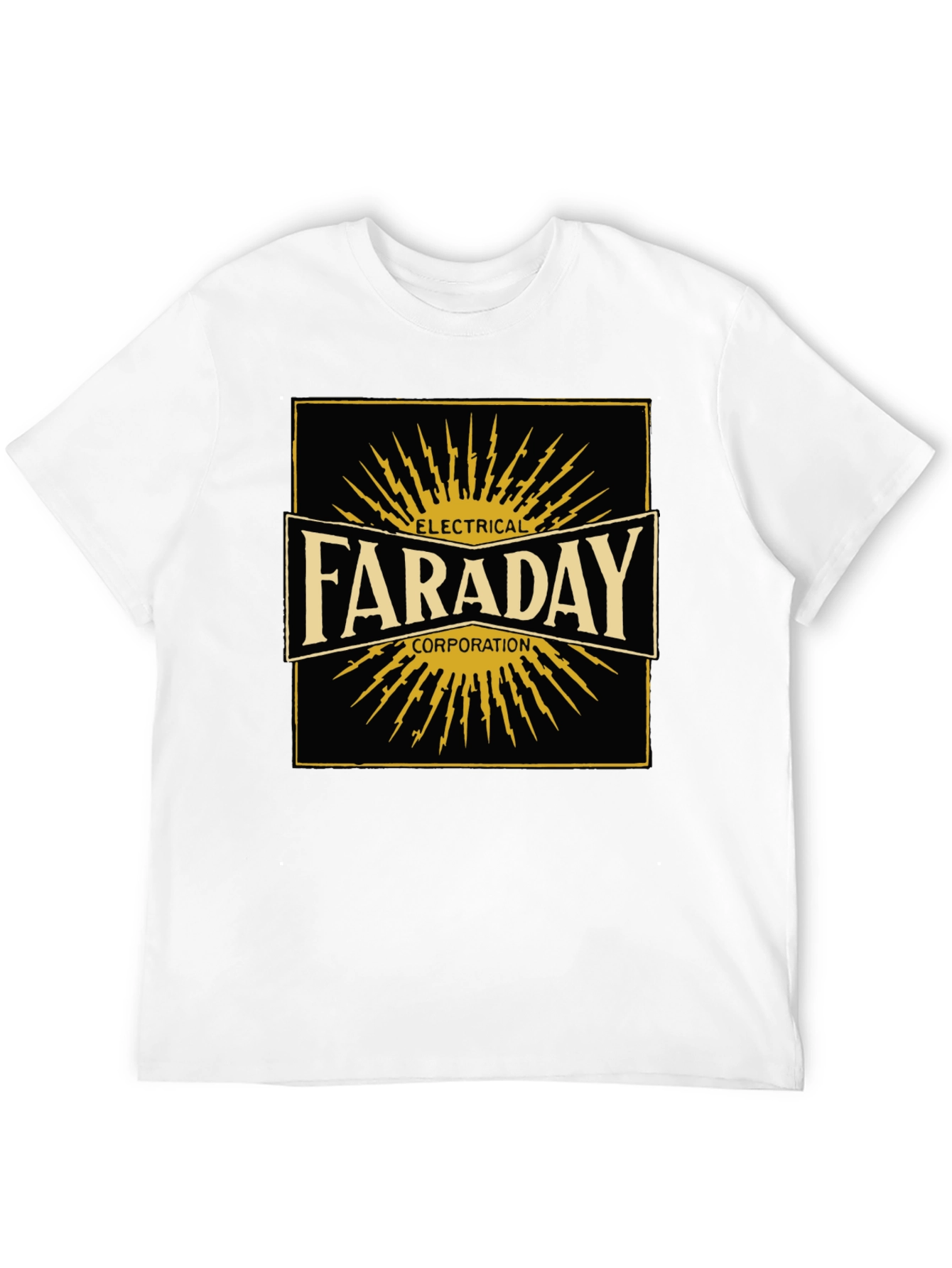 Faraday Electrical Corp. Black T-Shirt