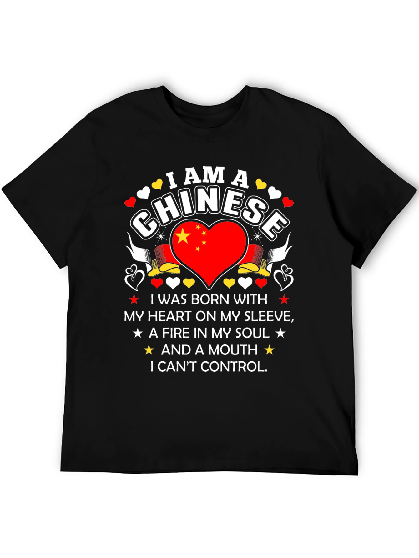 I Am Chinese T-Shirt - Heart & Soul Design