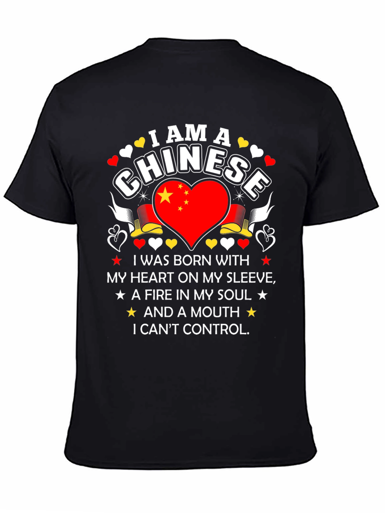 I Am Chinese T-Shirt - Heart & Soul Design