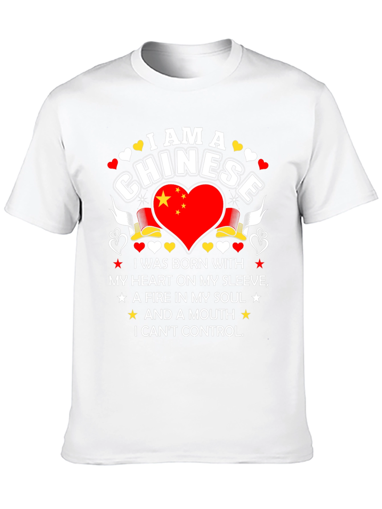 I Am Chinese T-Shirt - Heart & Soul Design