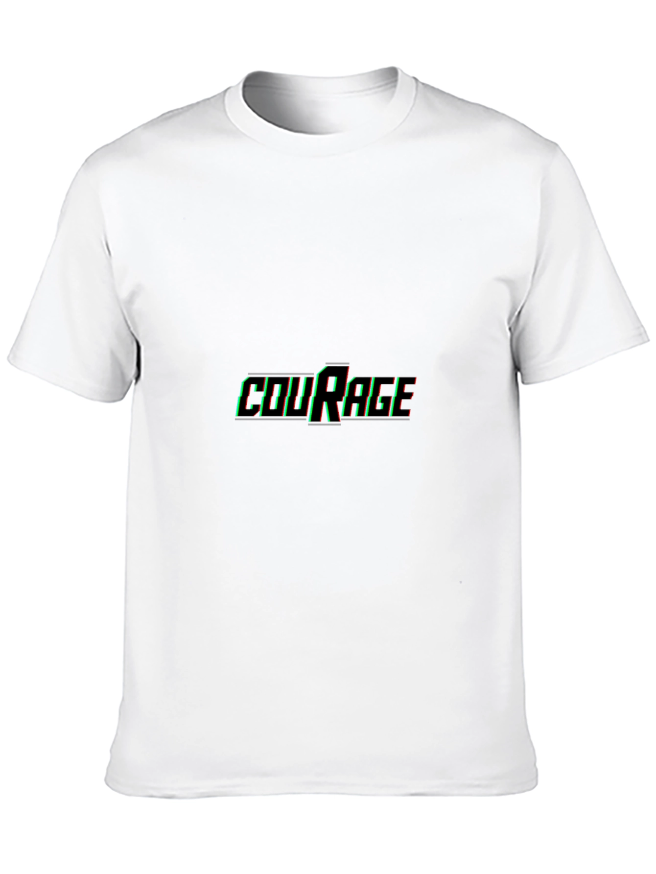 Courage Black T-Shirt