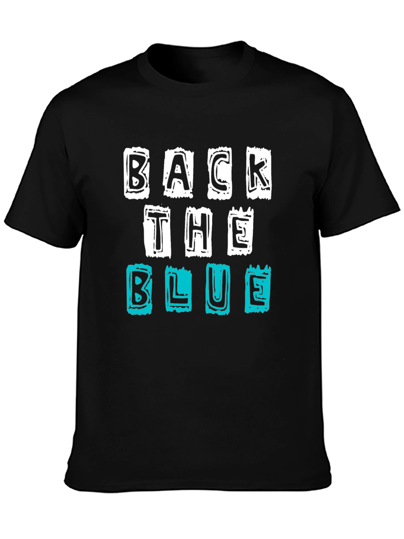 Back The Blue Graphic T-Shirt
